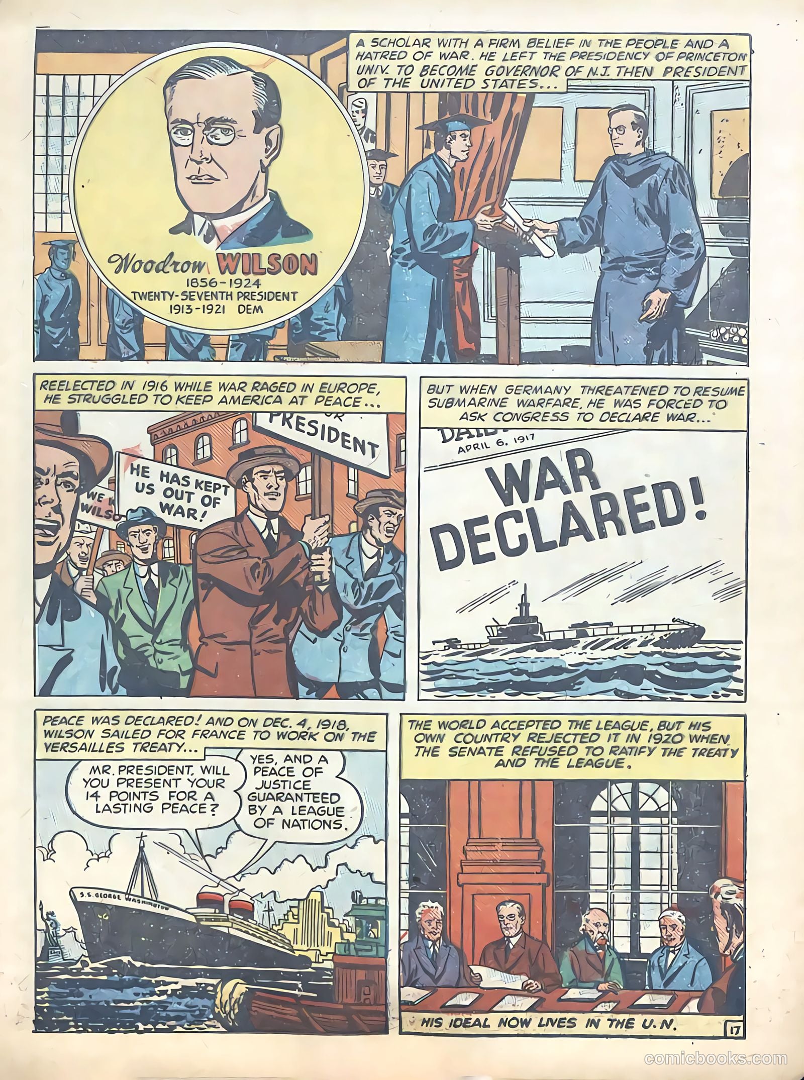 Know Your Presidents #nn (1948) — page 19 of 24