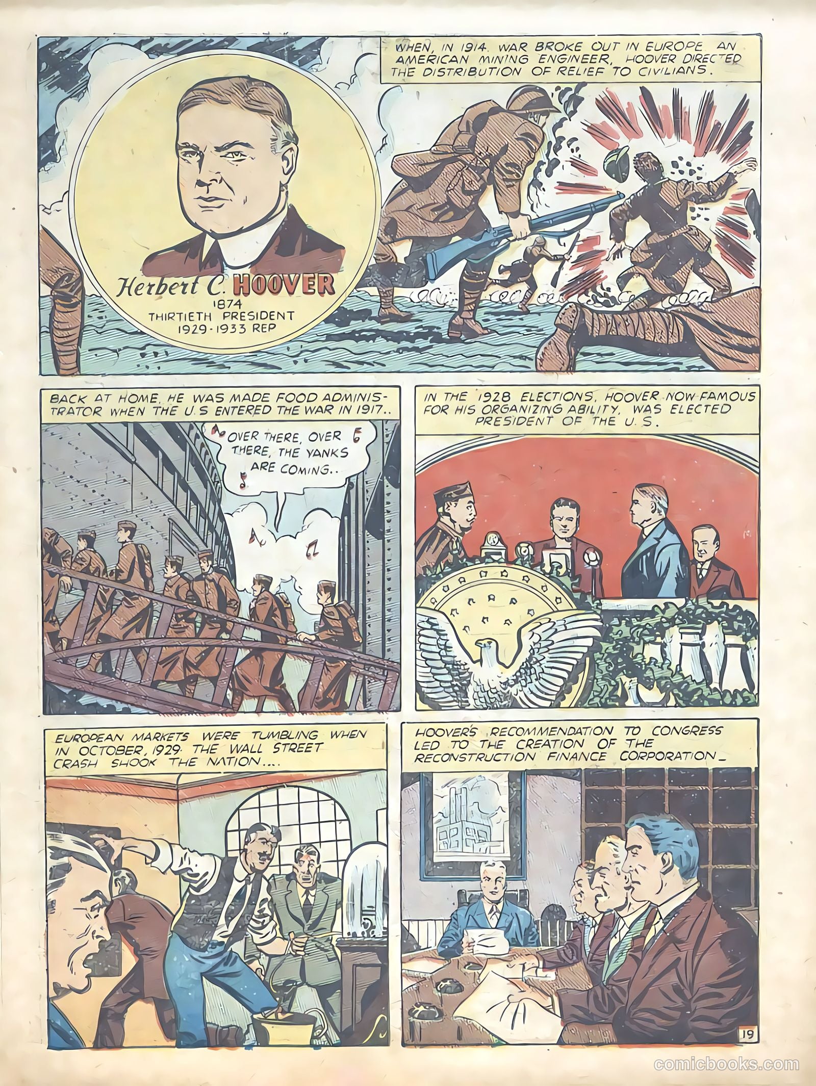 Know Your Presidents #nn (1948) — page 21 of 24