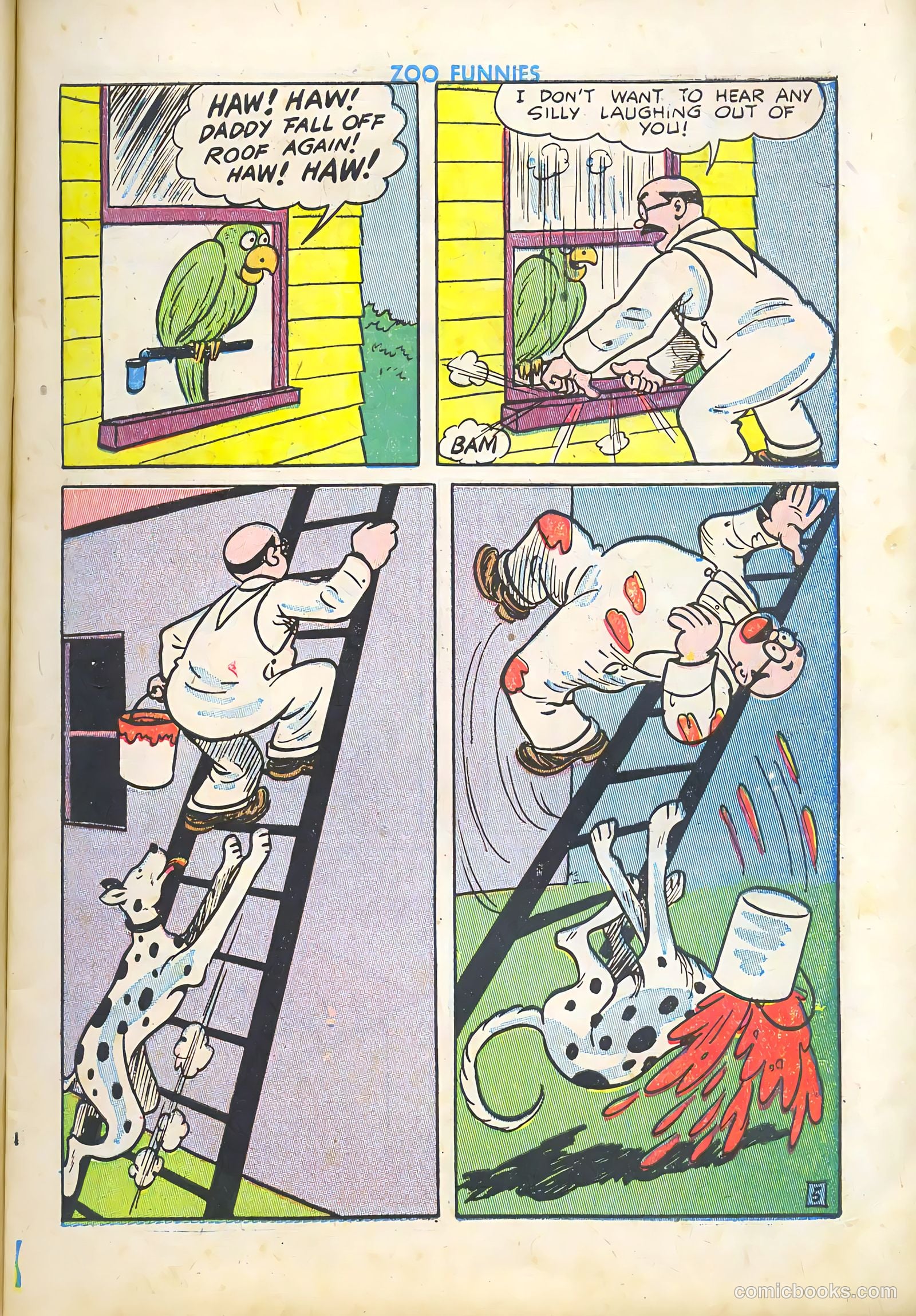 Zoo Funnies v1 #5 — page 7 of 52