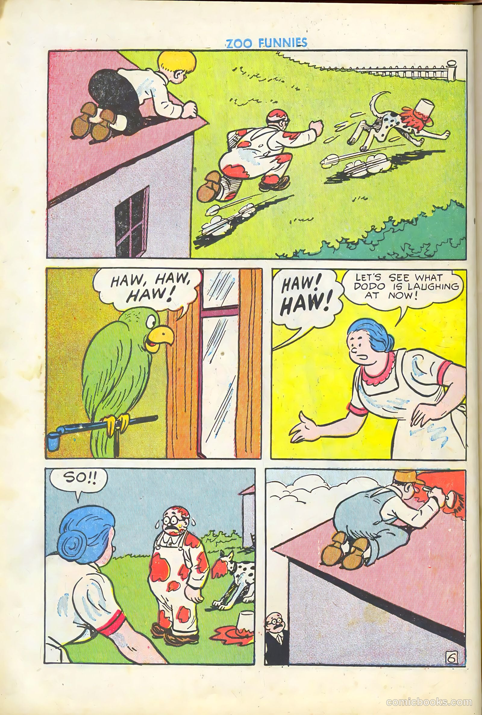 Zoo Funnies v1 #5 — page 8 of 52