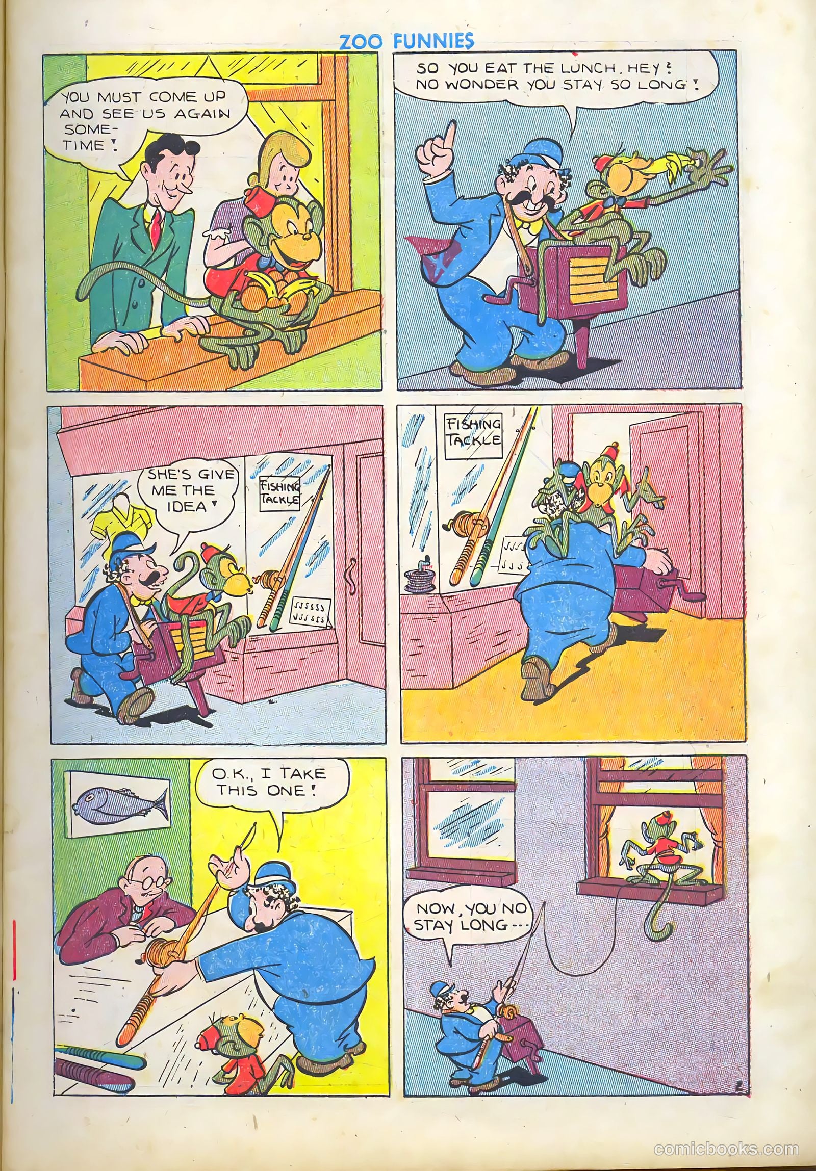 Zoo Funnies v1 #5 — page 11 of 52