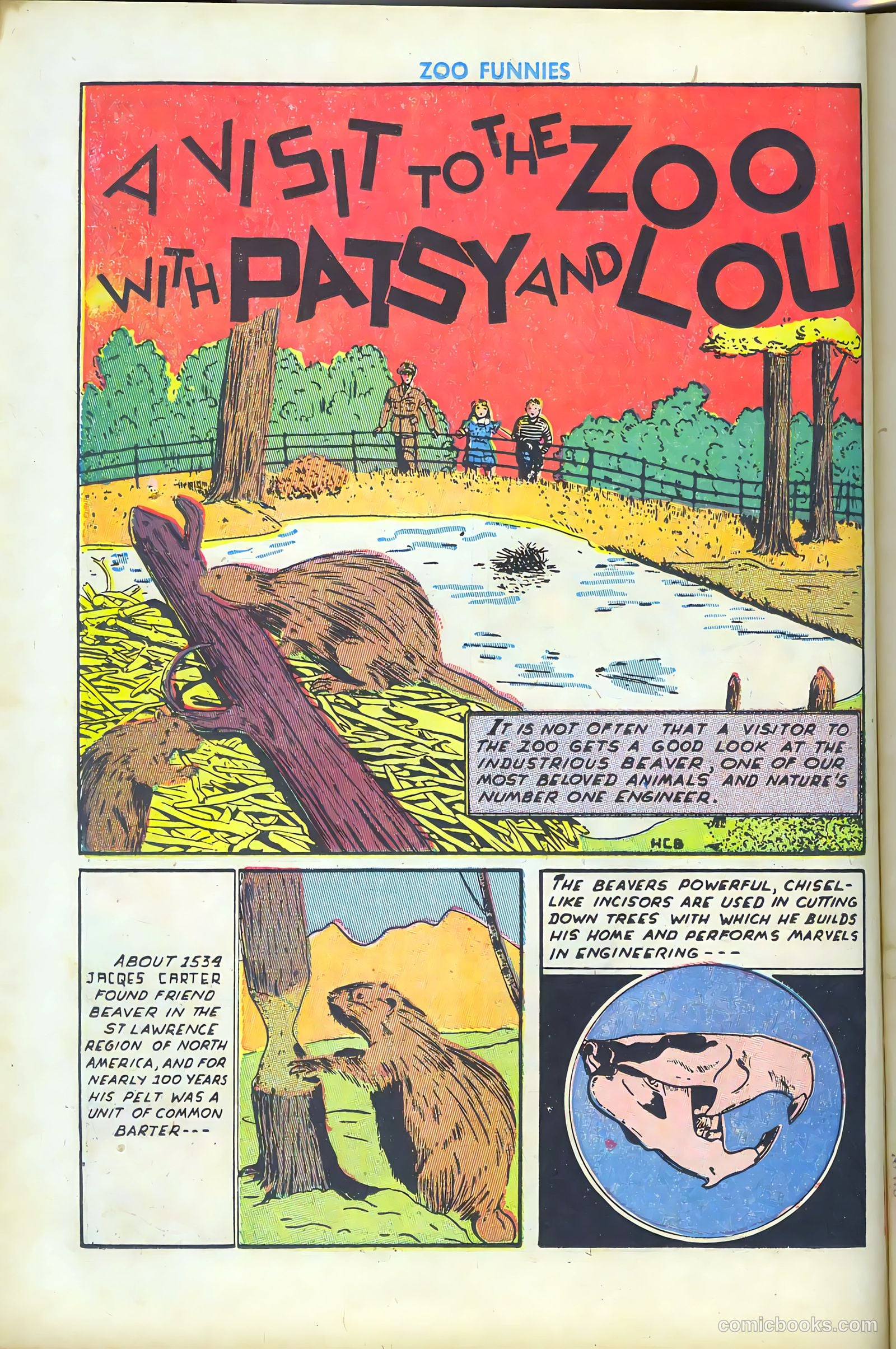 Zoo Funnies v1 #5 — page 16 of 52