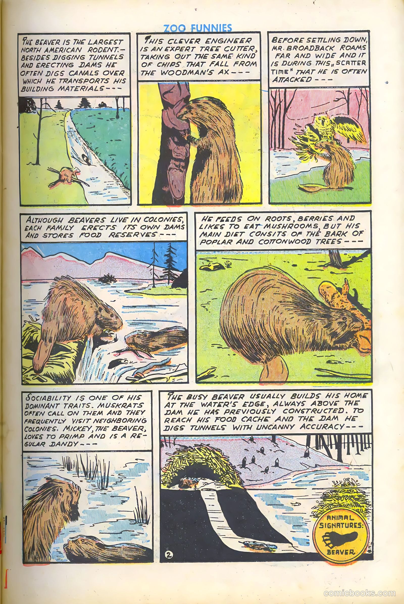 Zoo Funnies v1 #5 — page 17 of 52