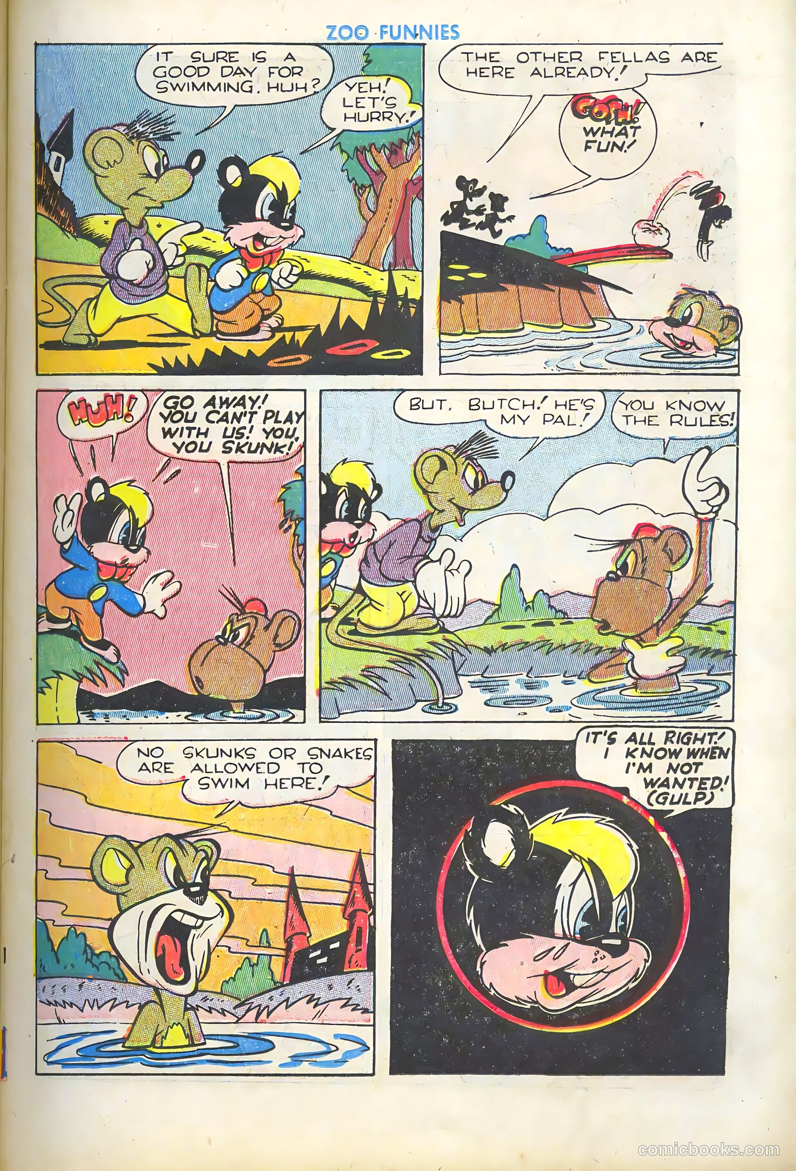 Zoo Funnies v1 #5 — page 19 of 52