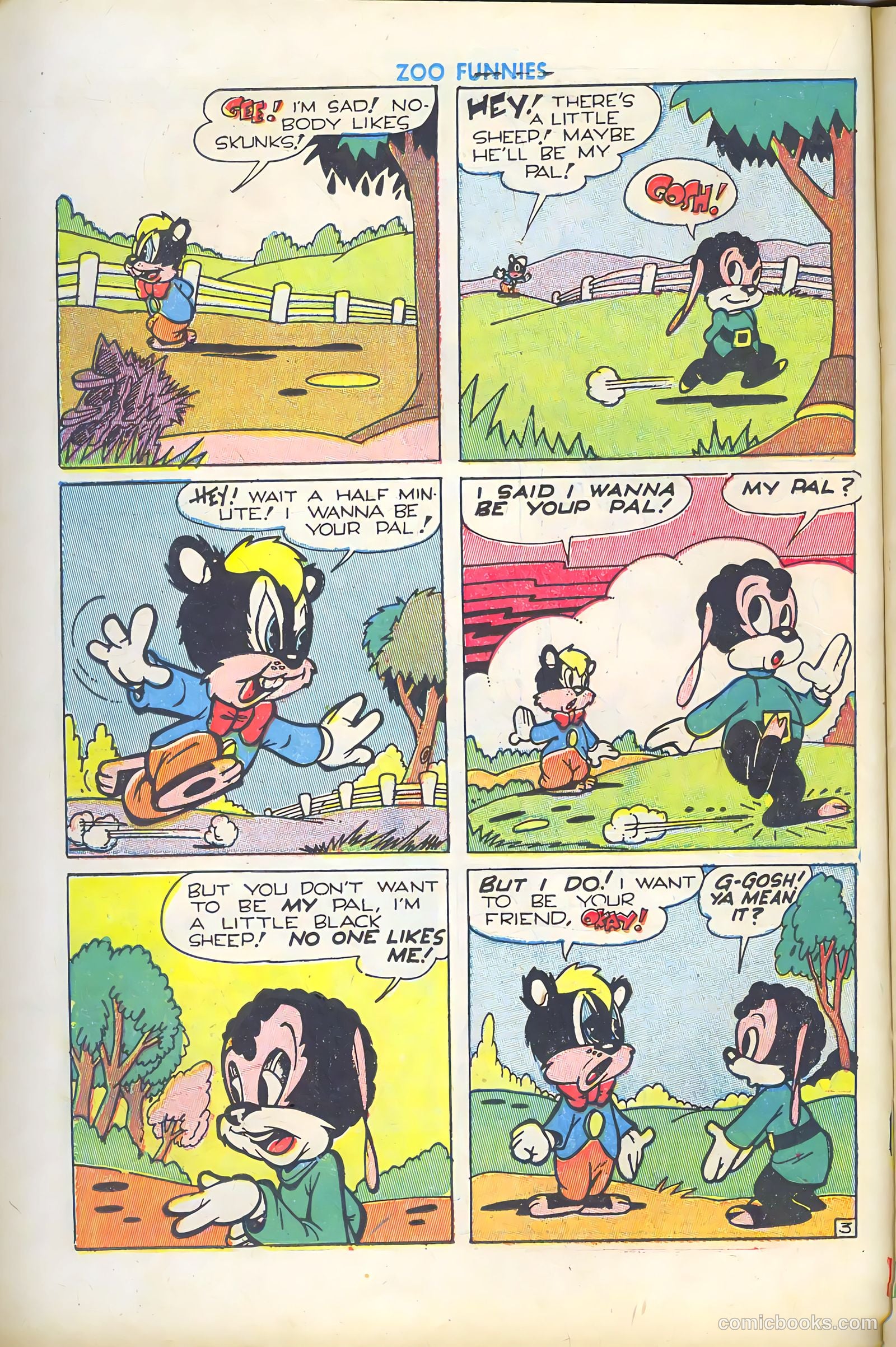 Zoo Funnies v1 #5 — page 20 of 52