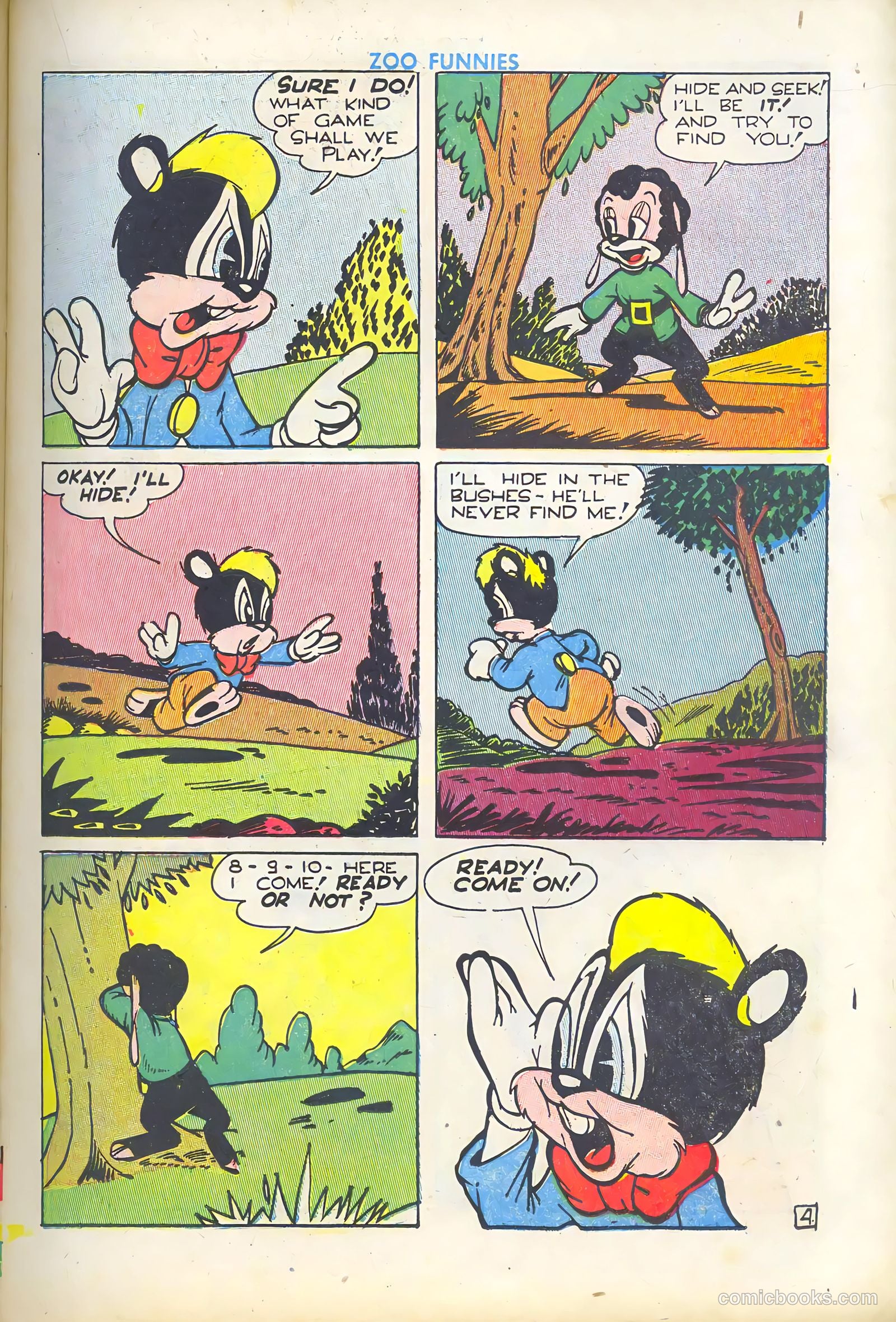 Zoo Funnies v1 #5 — page 21 of 52