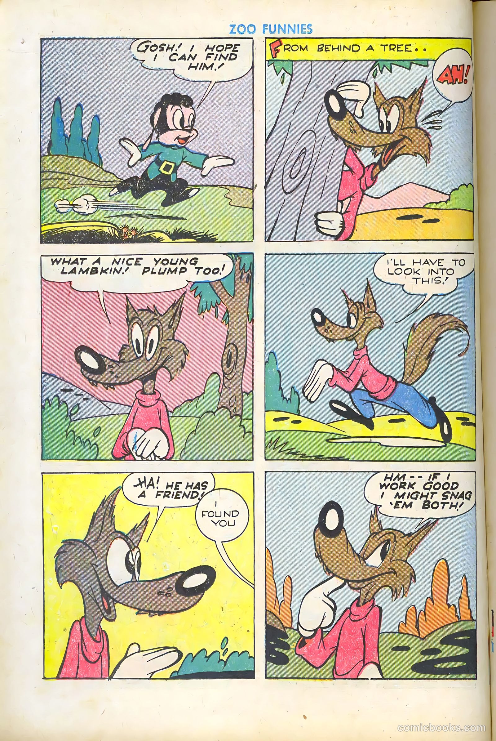 Zoo Funnies v1 #5 — page 22 of 52