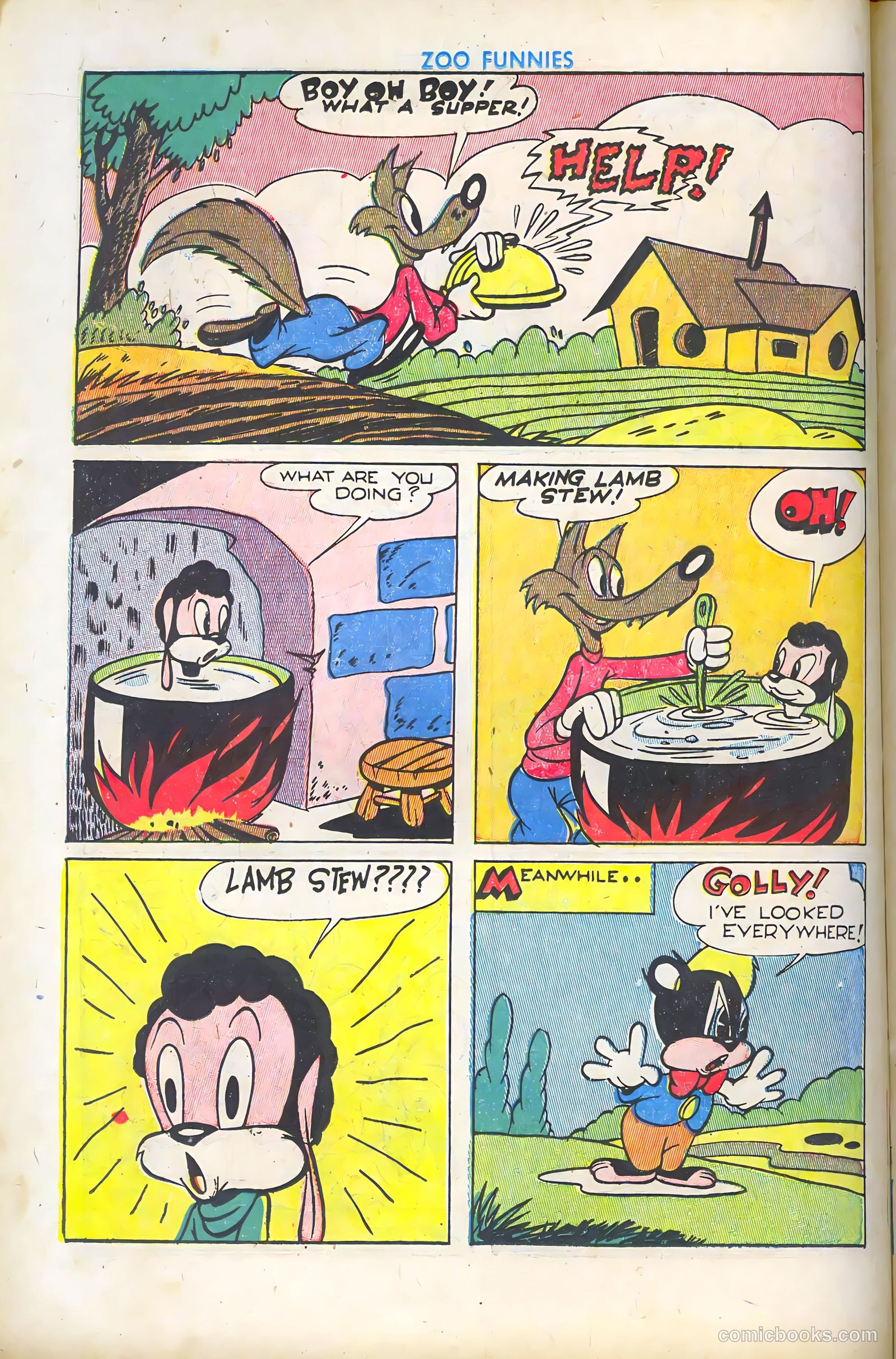 Zoo Funnies v1 #5 — page 24 of 52