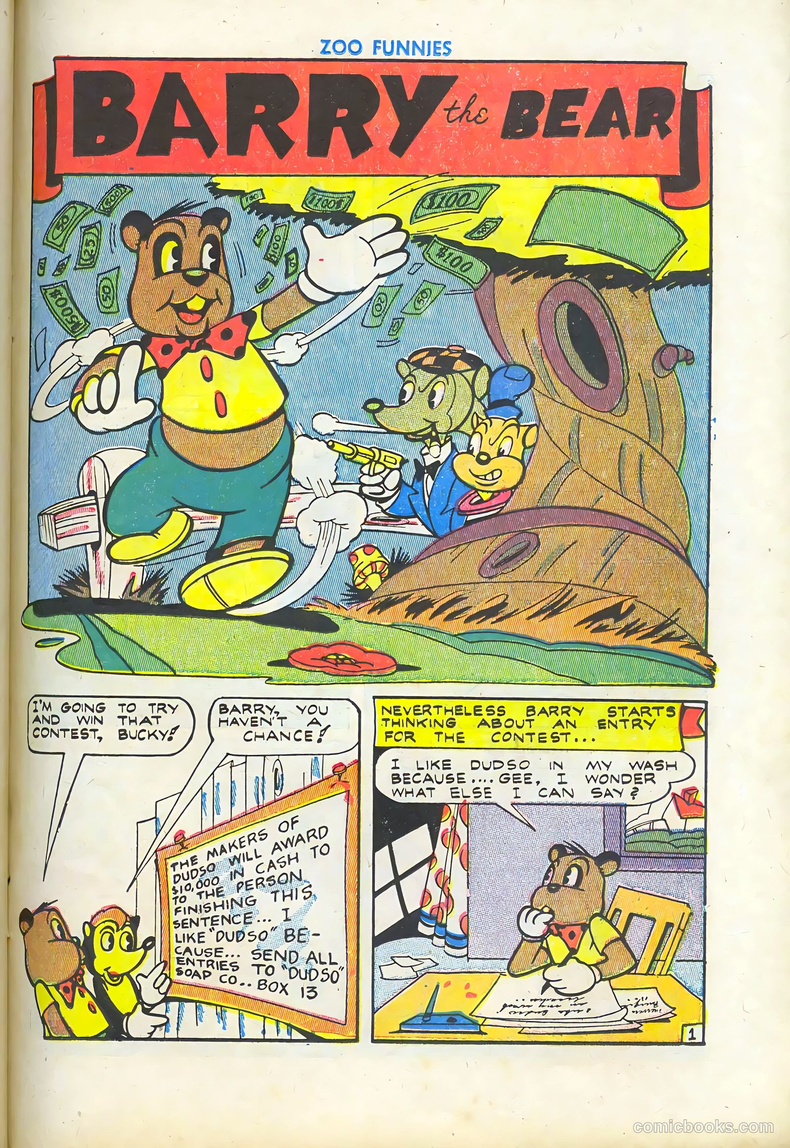 Zoo Funnies v1 #5 — page 37 of 52