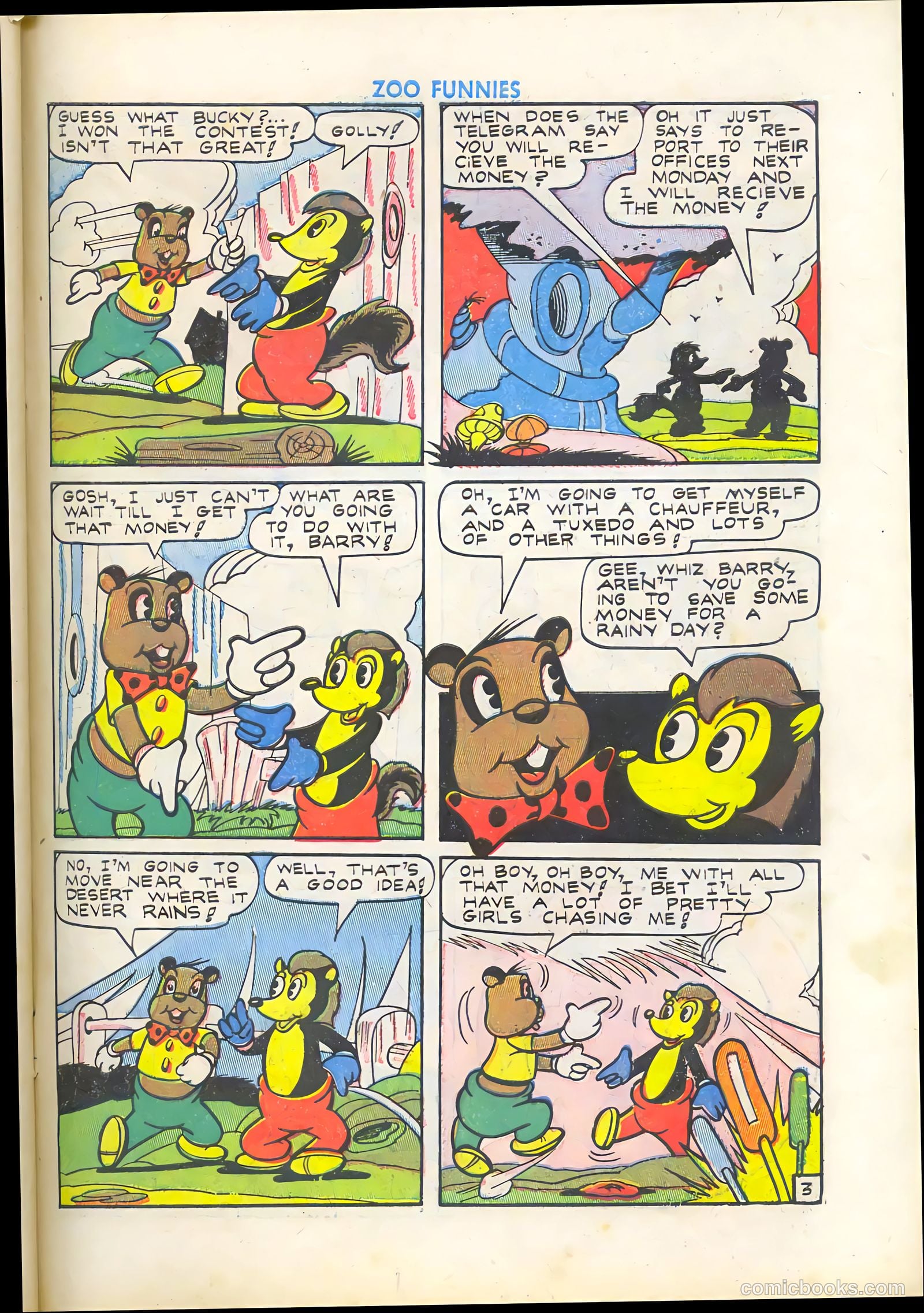 Zoo Funnies v1 #5 — page 39 of 52