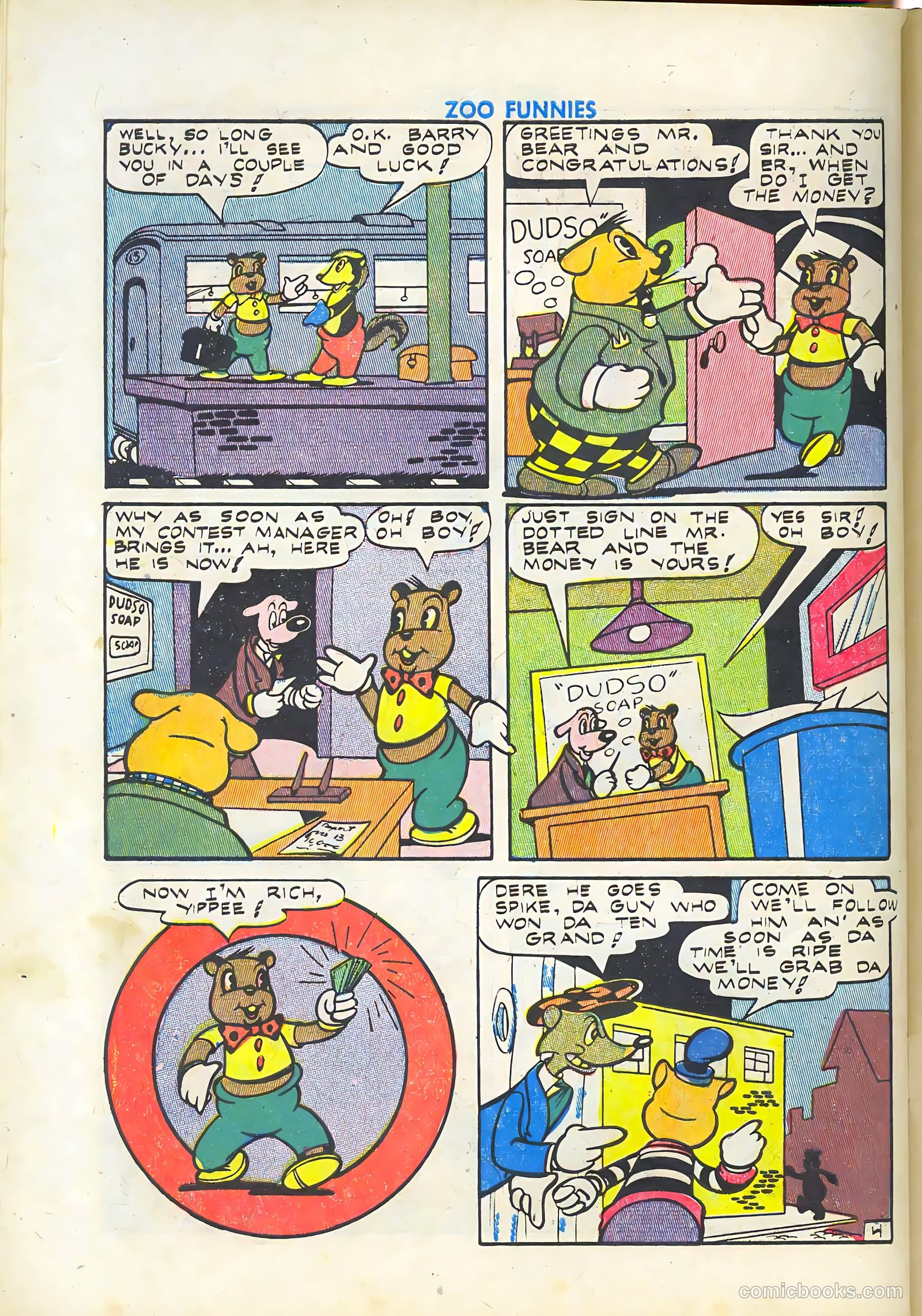 Zoo Funnies v1 #5 — page 40 of 52