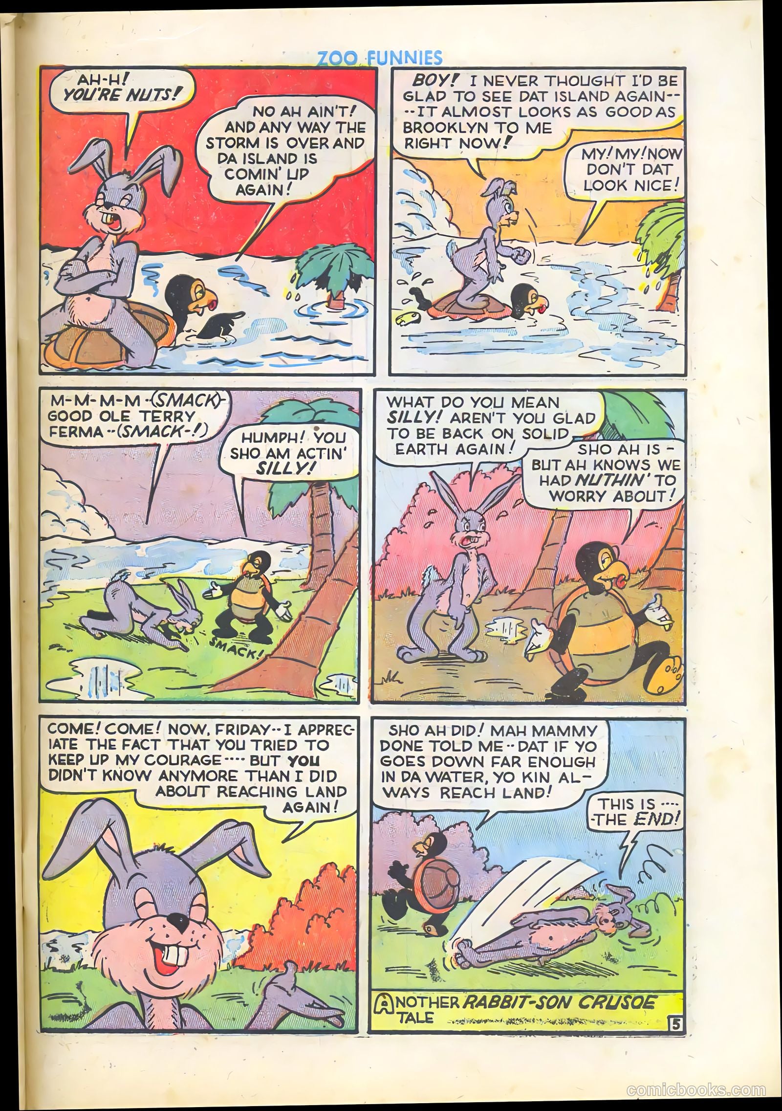 Zoo Funnies v1 #5 — page 47 of 52