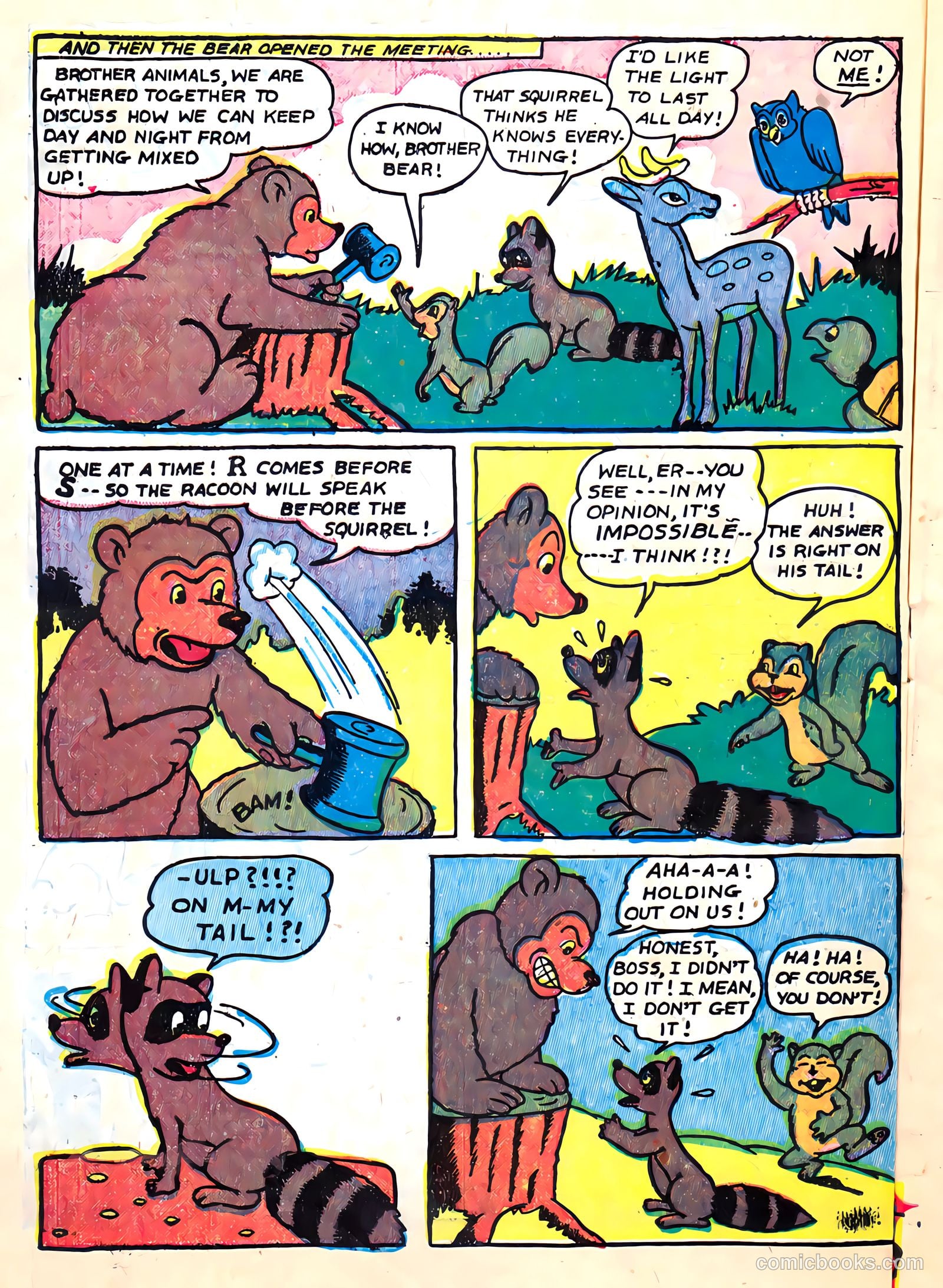 Zoo Funnies v1 #1 — page 10 of 52