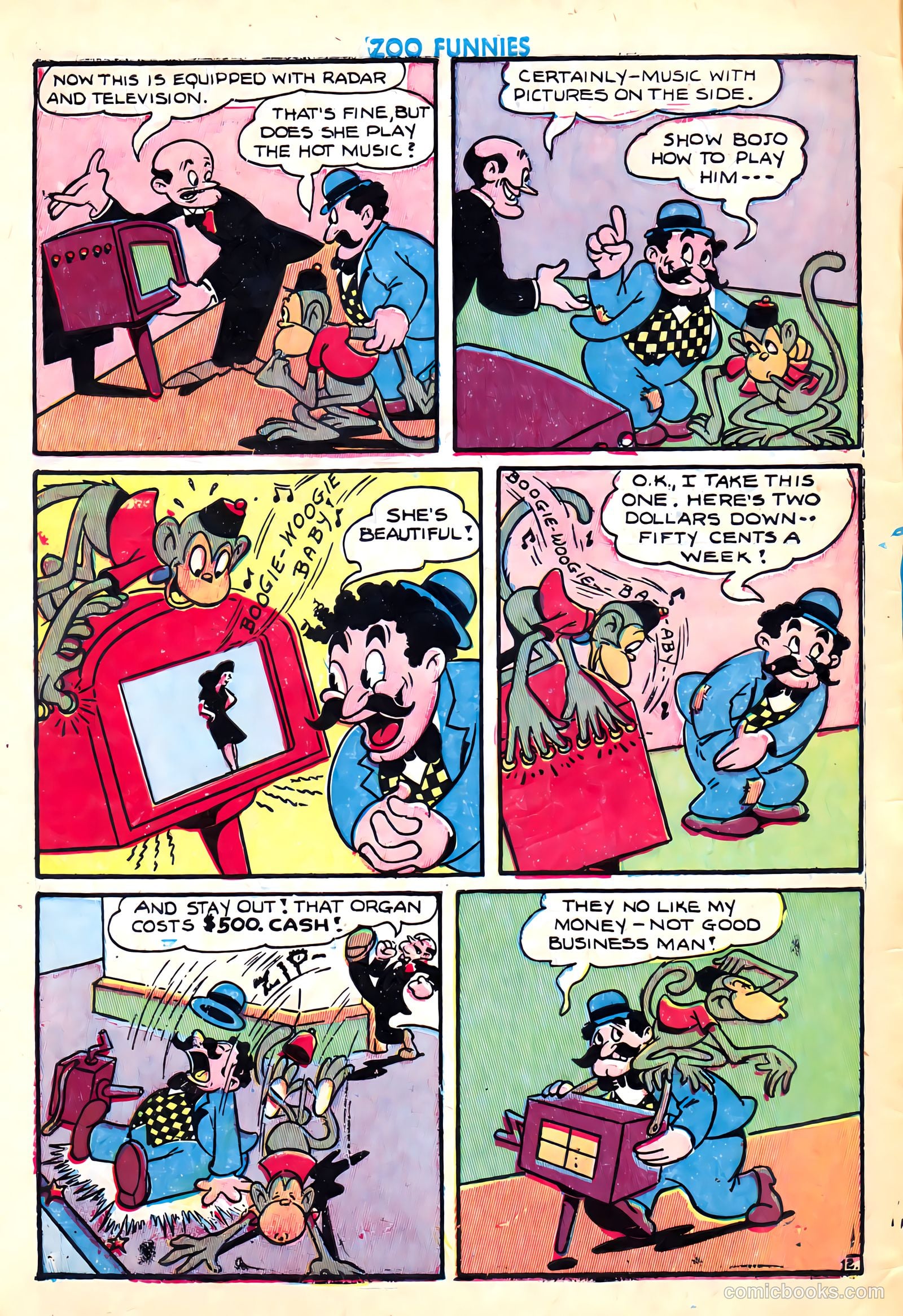 Zoo Funnies v1 #4 — page 4 of 52