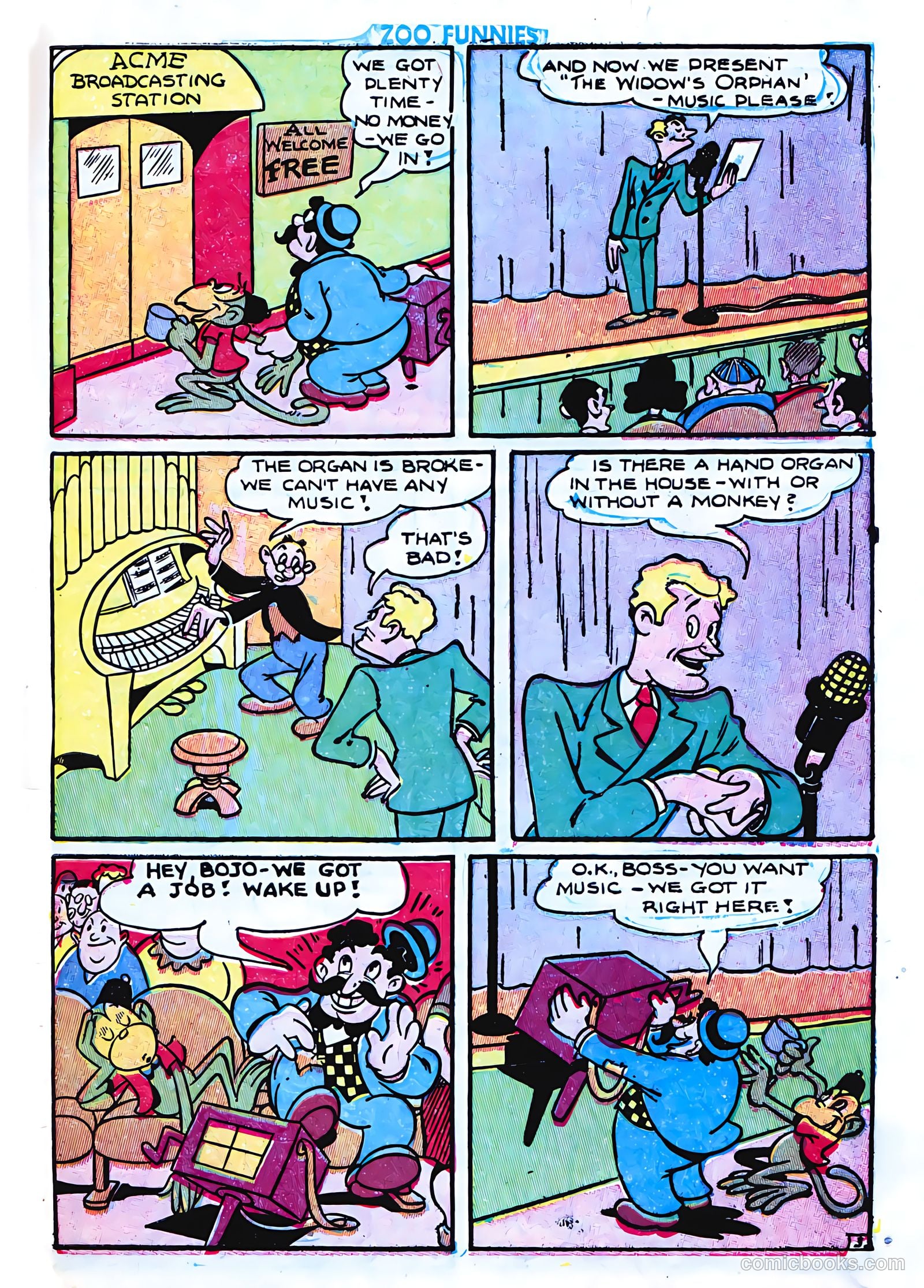 Zoo Funnies v1 #4 — page 5 of 52