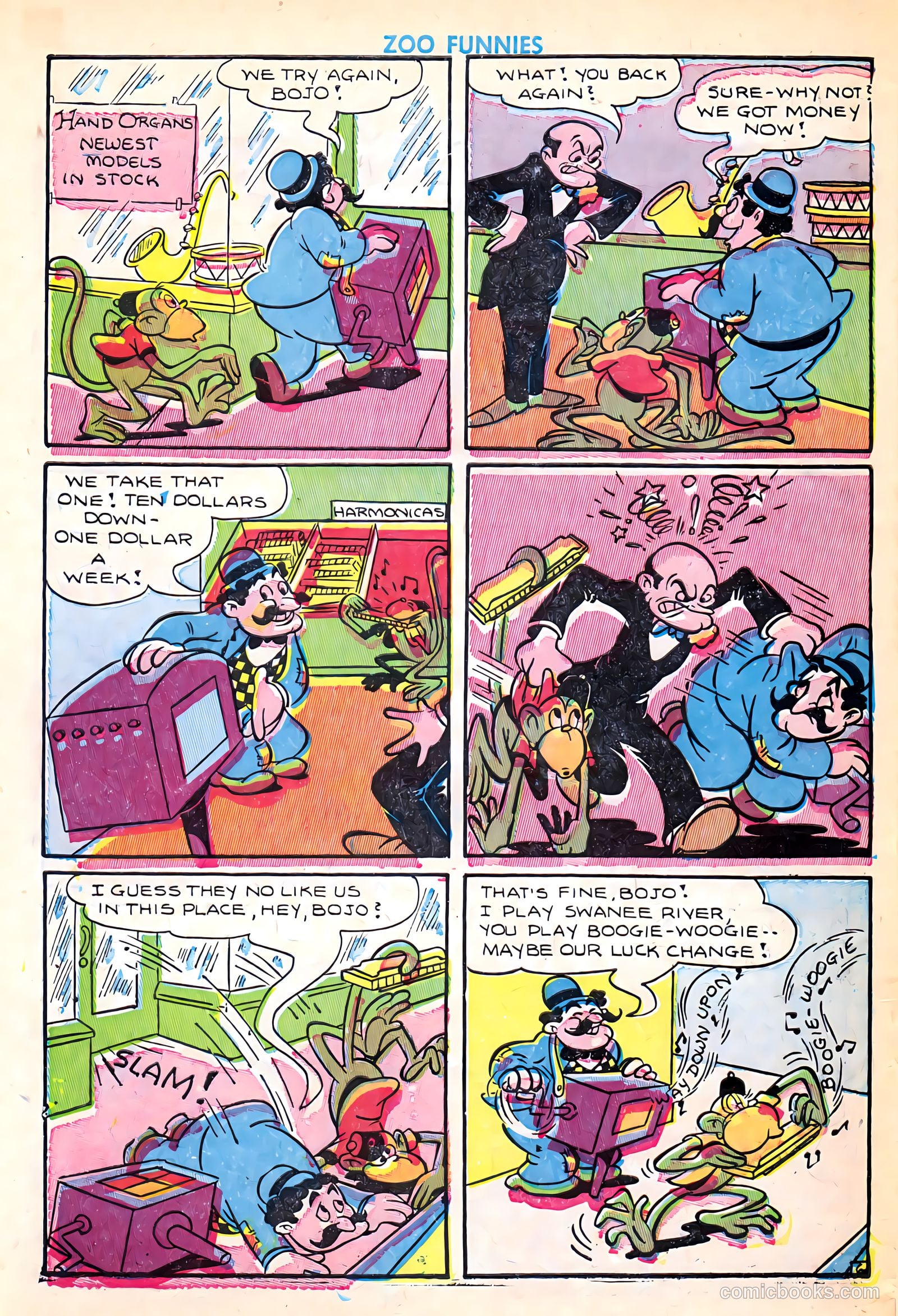 Zoo Funnies v1 #4 — page 8 of 52