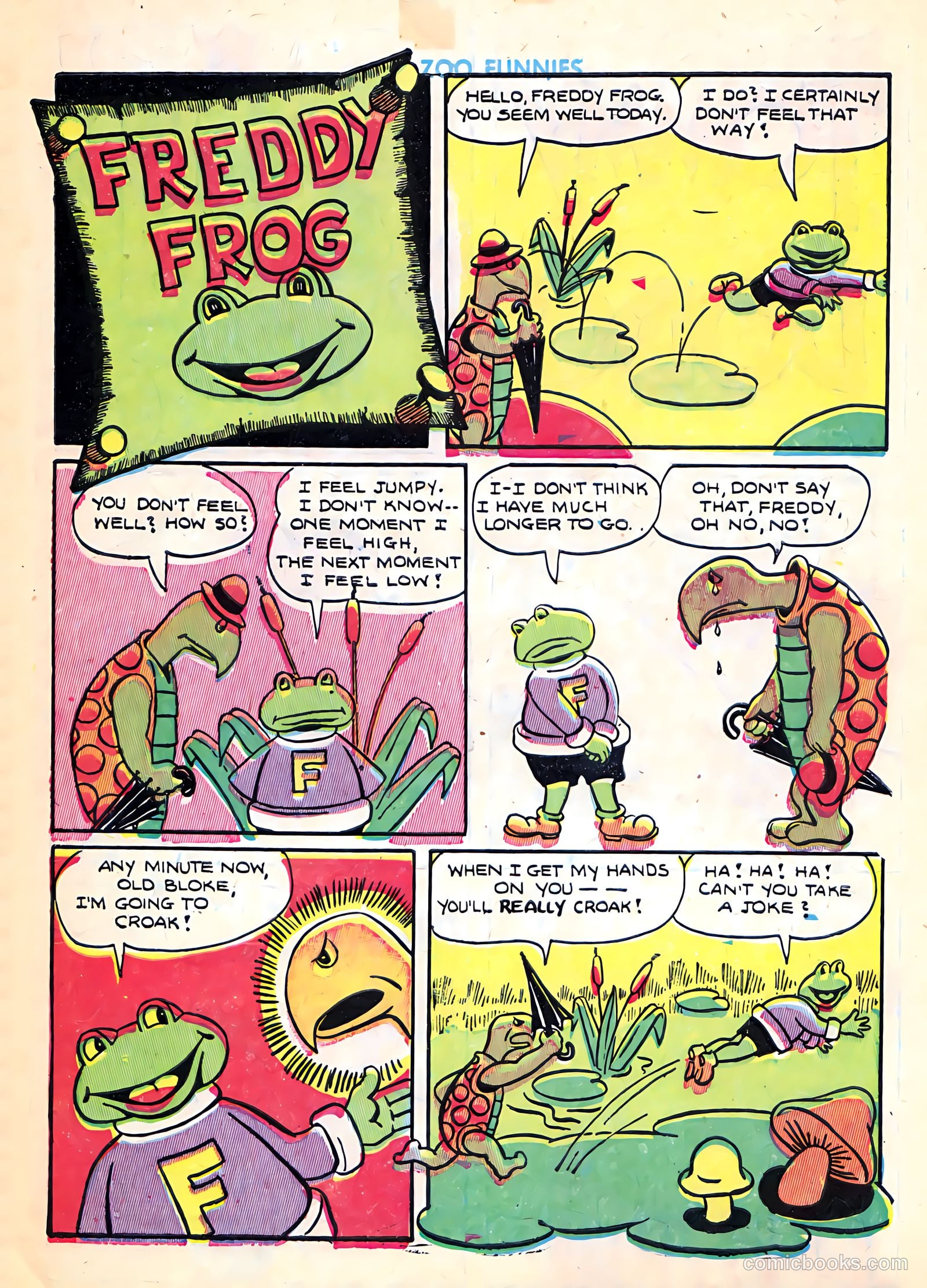 Zoo Funnies v1 #4 — page 9 of 52