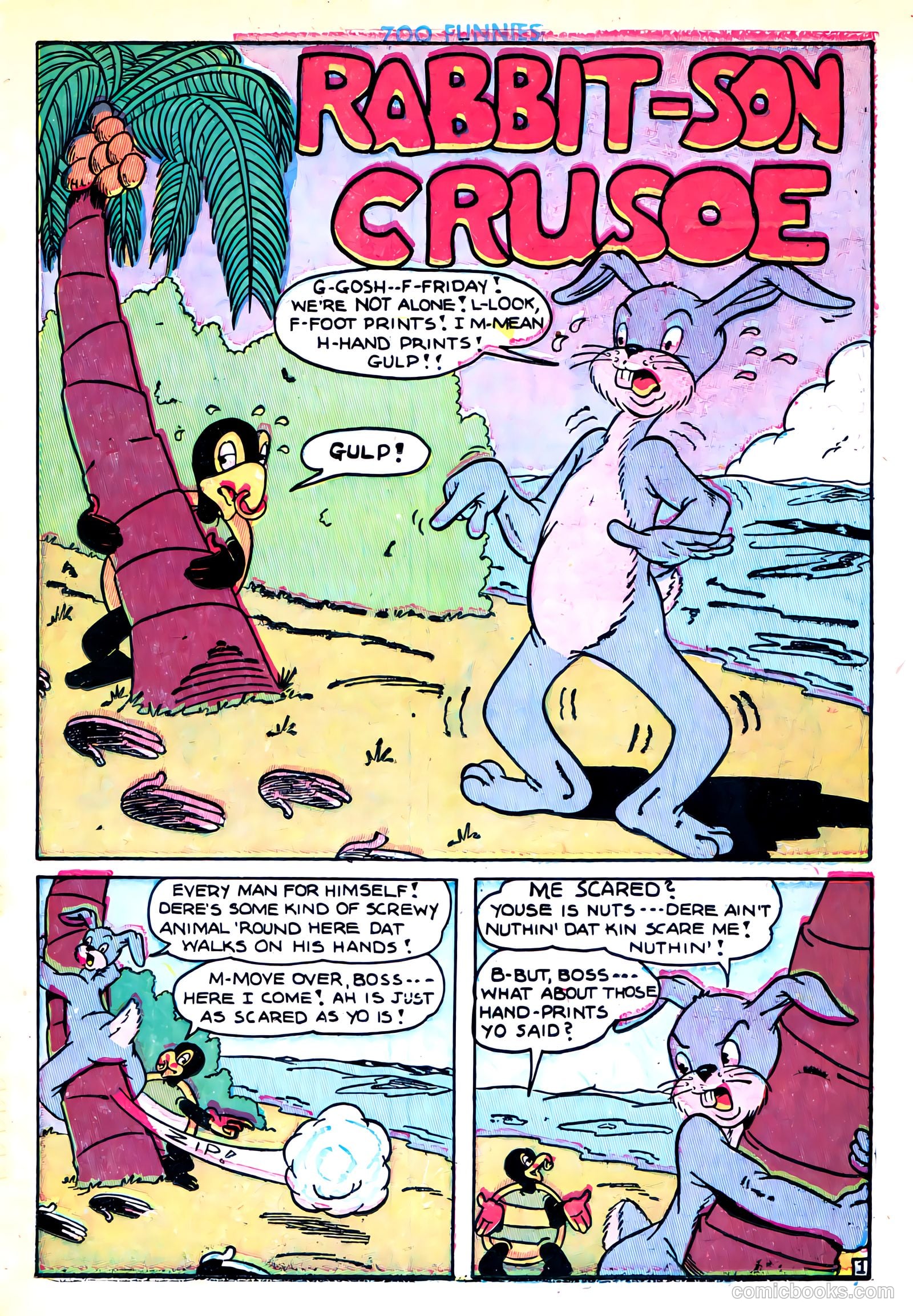 Zoo Funnies v1 #4 — page 17 of 52
