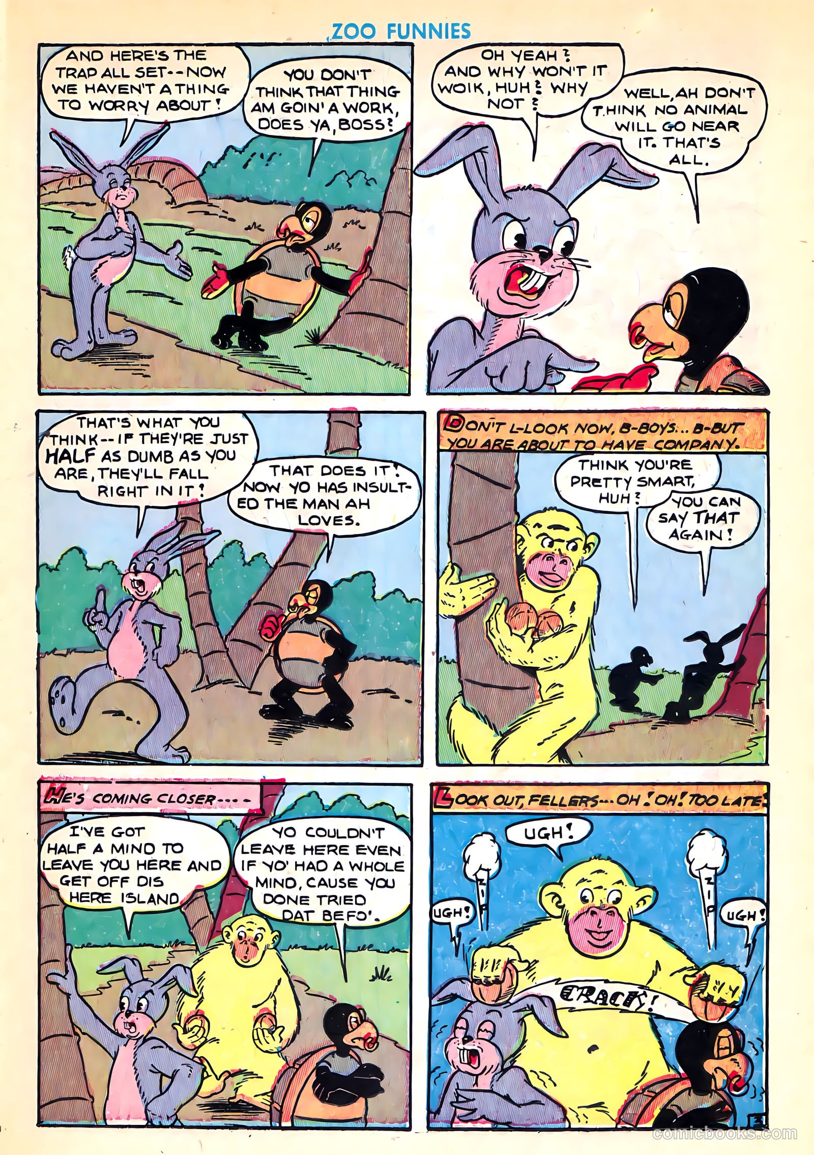 Zoo Funnies v1 #4 — page 19 of 52