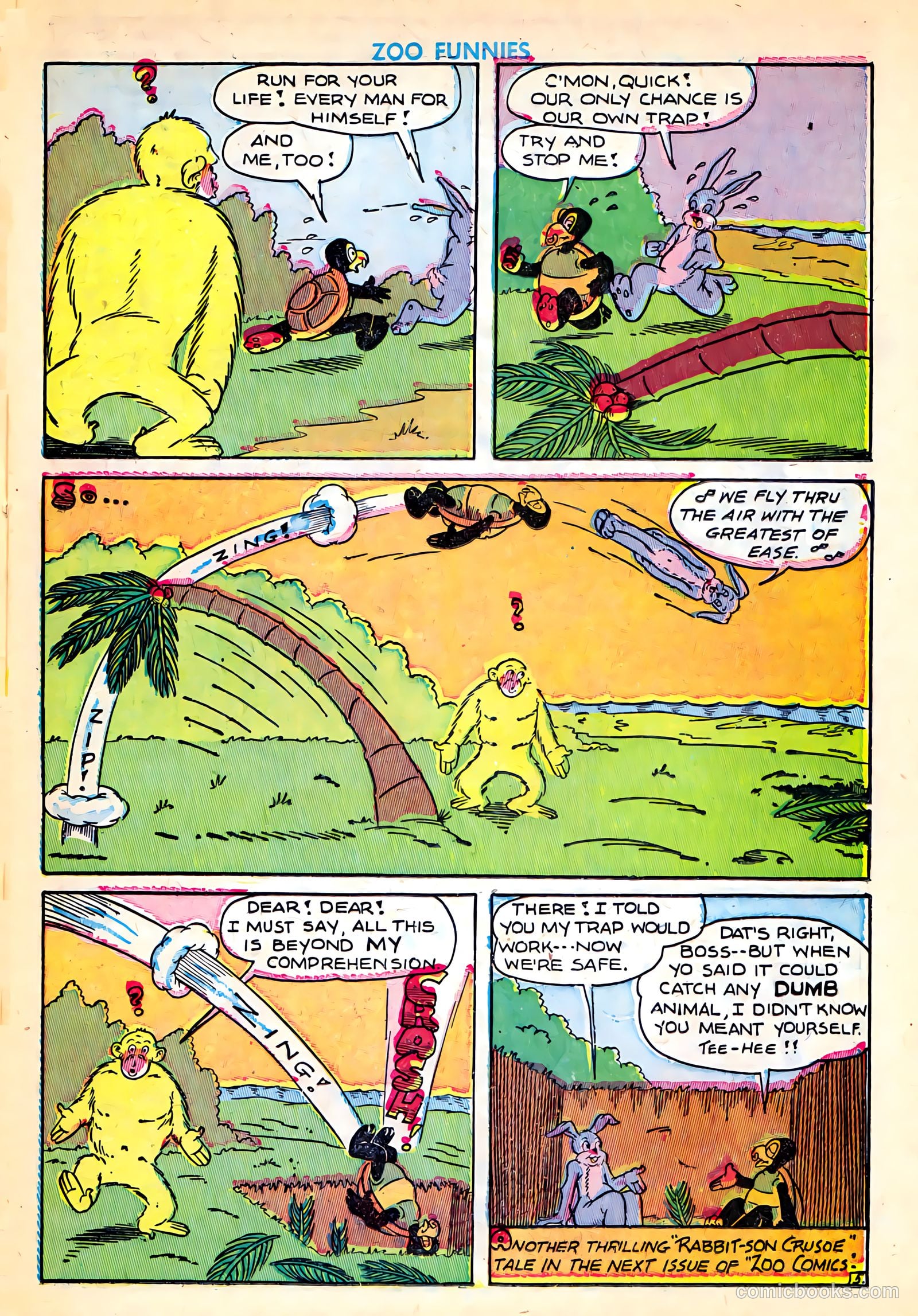 Zoo Funnies v1 #4 — page 21 of 52