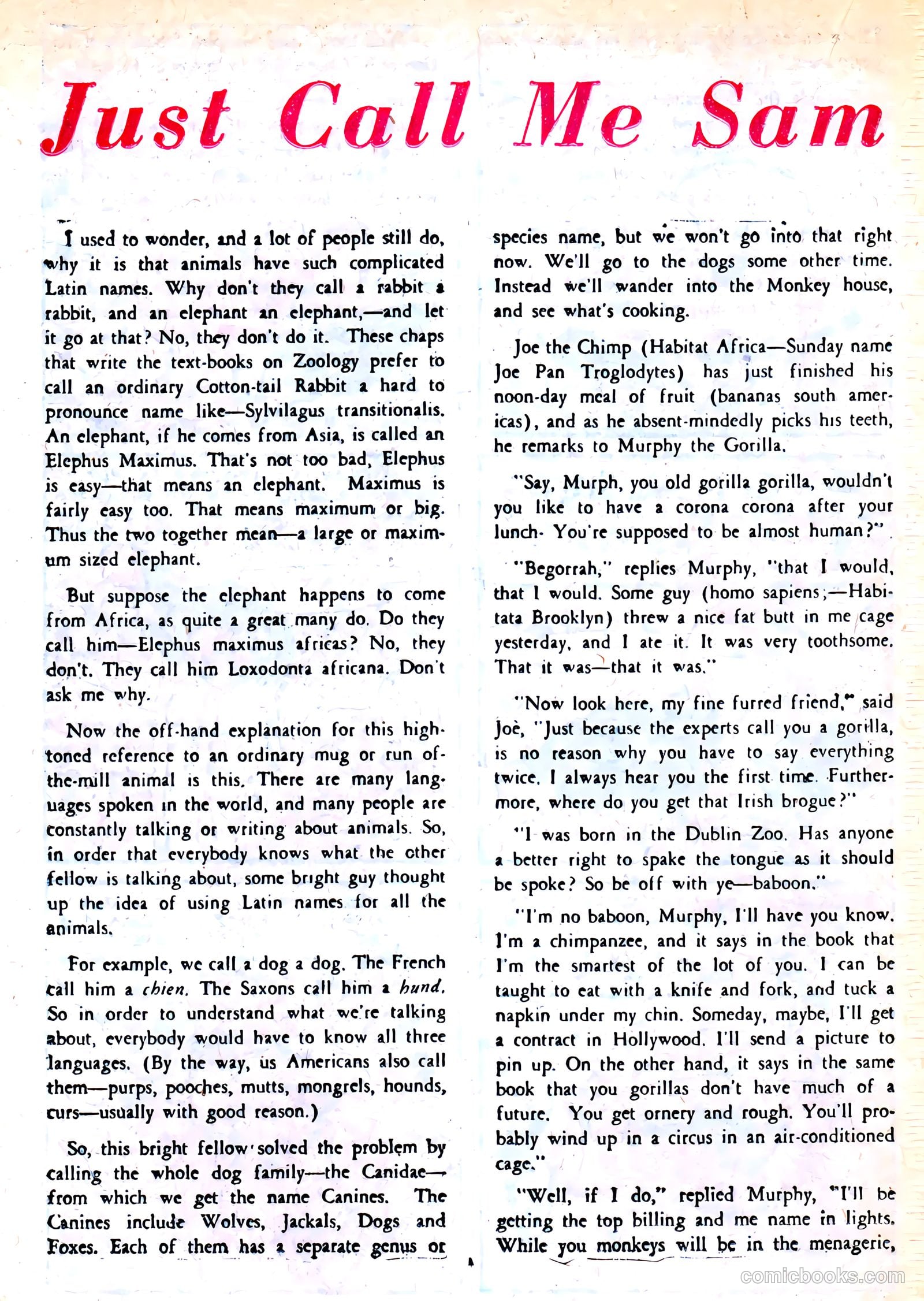 Zoo Funnies v1 #4 — page 24 of 52