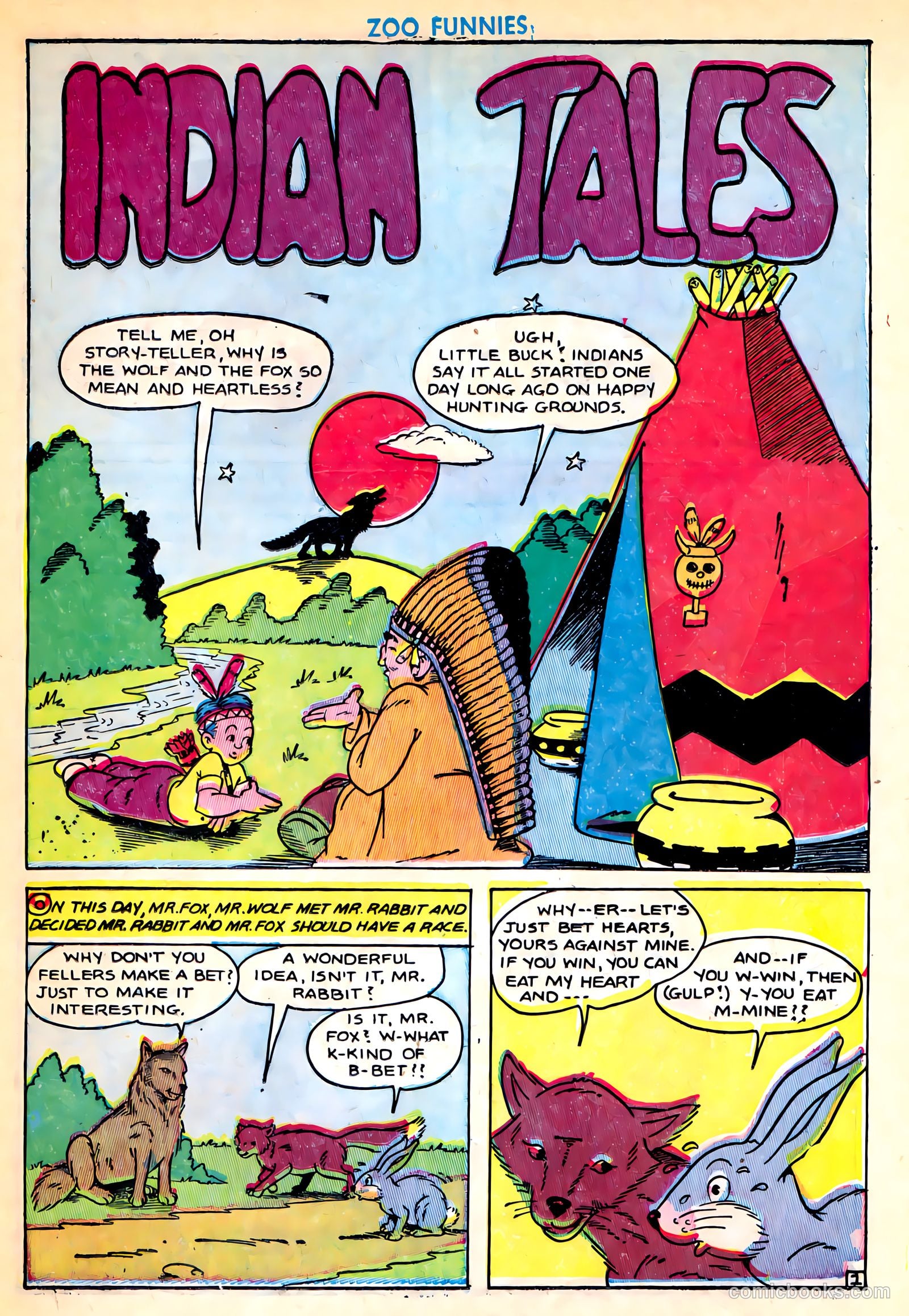 Zoo Funnies v1 #4 — page 35 of 52