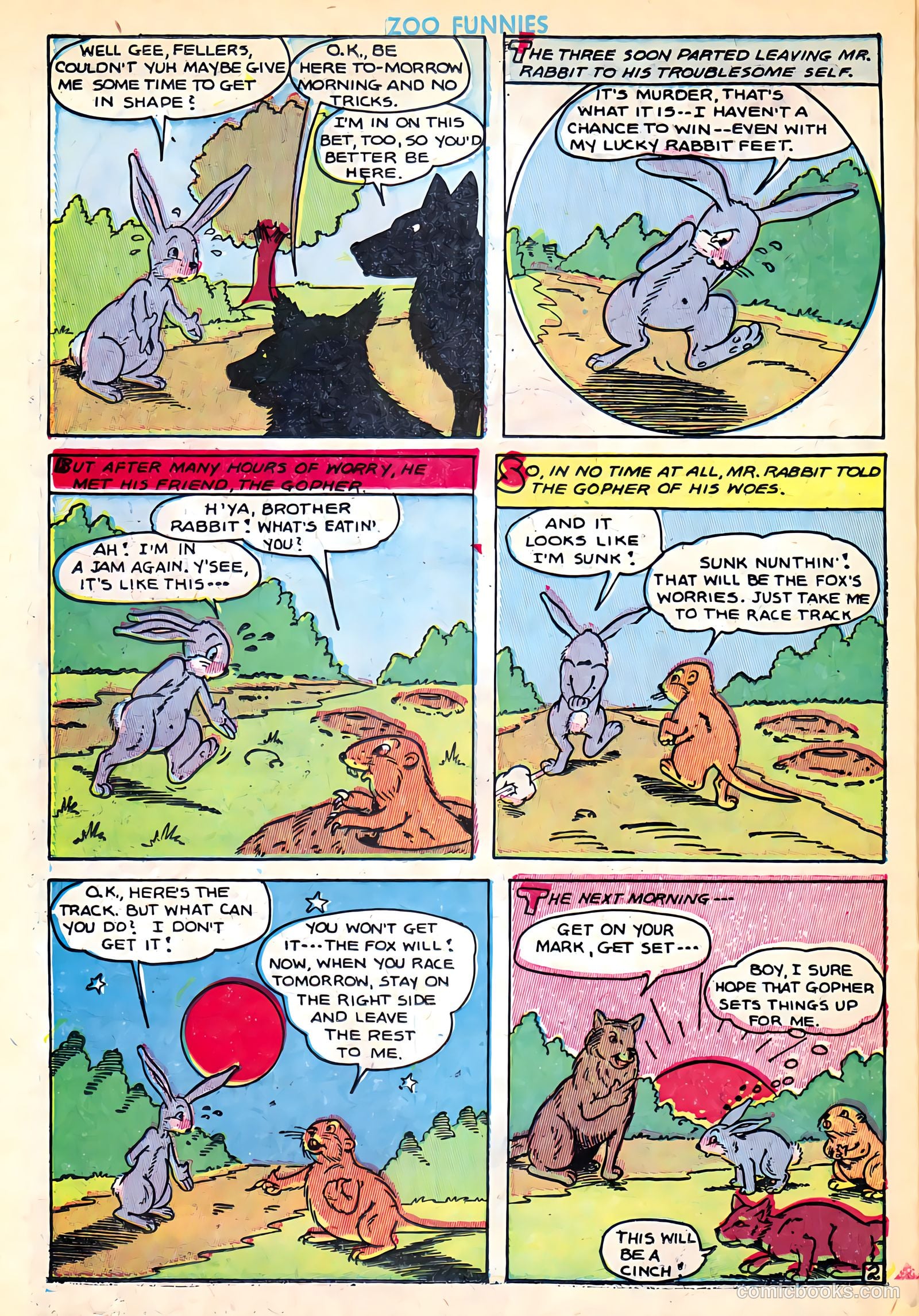 Zoo Funnies v1 #4 — page 36 of 52