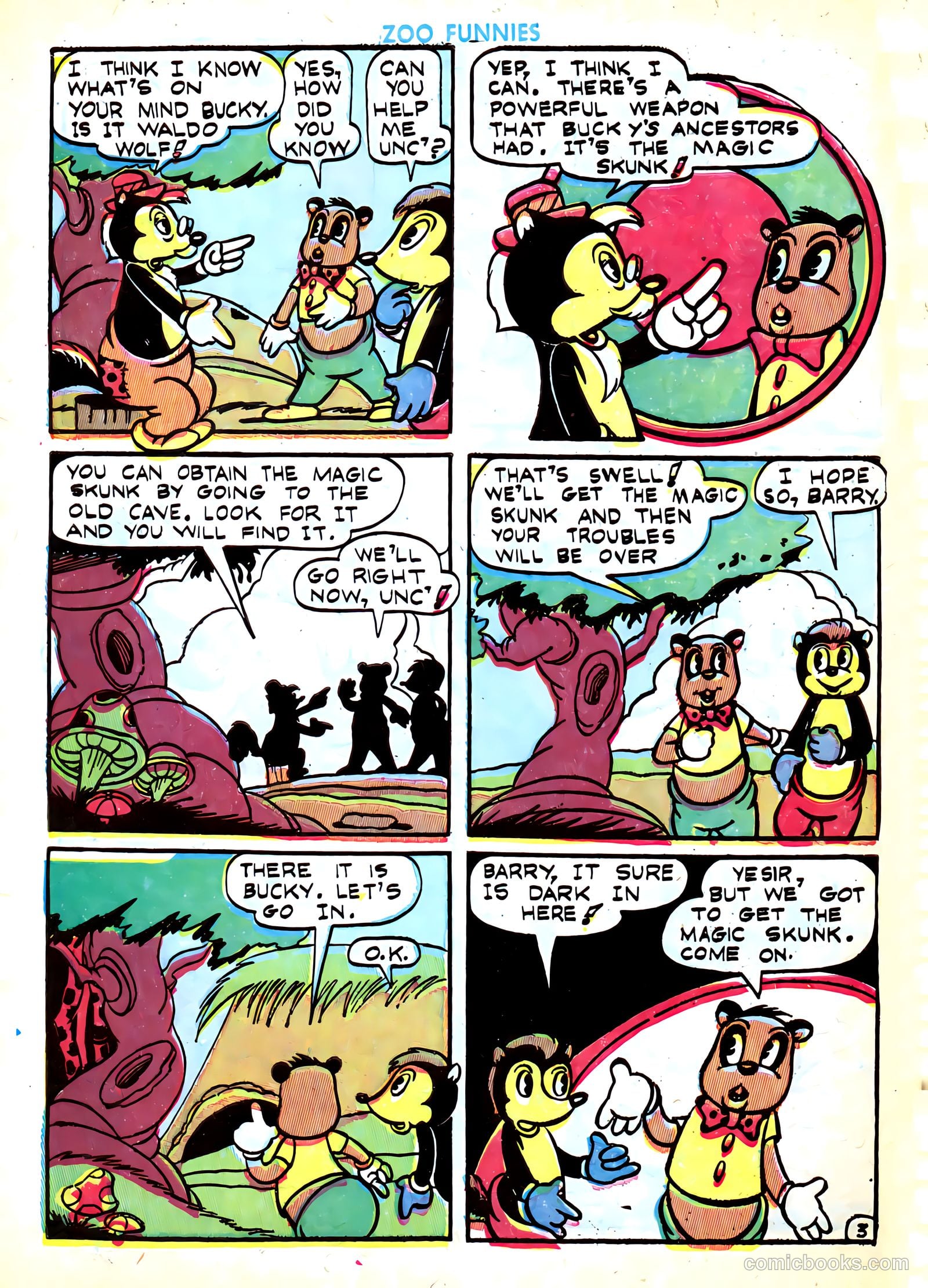 Zoo Funnies v1 #4 — page 40 of 52