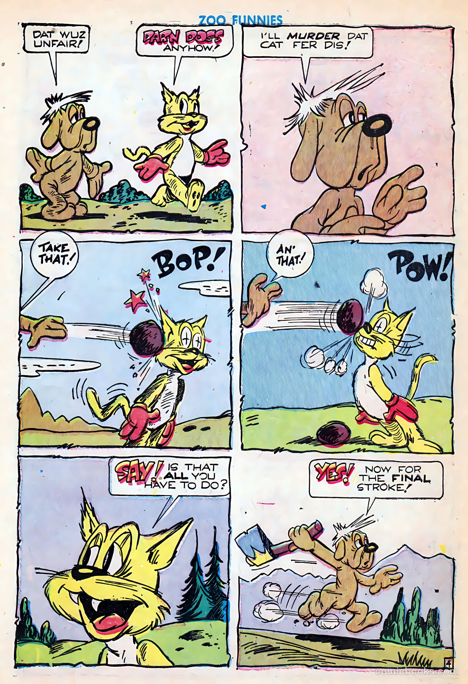 Zoo Funnies v1 #4 — page 48 of 52
