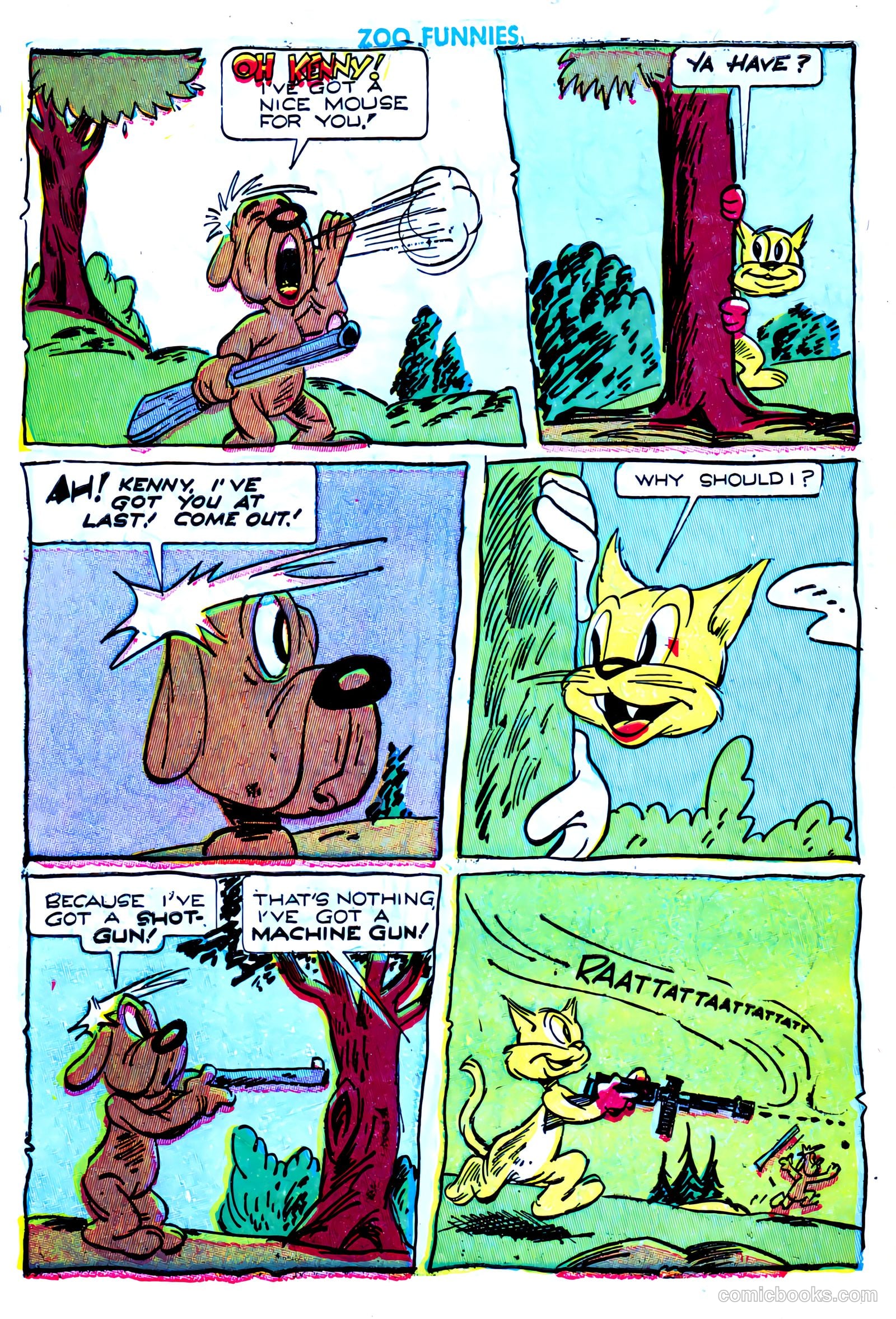 Zoo Funnies v1 #4 — page 50 of 52