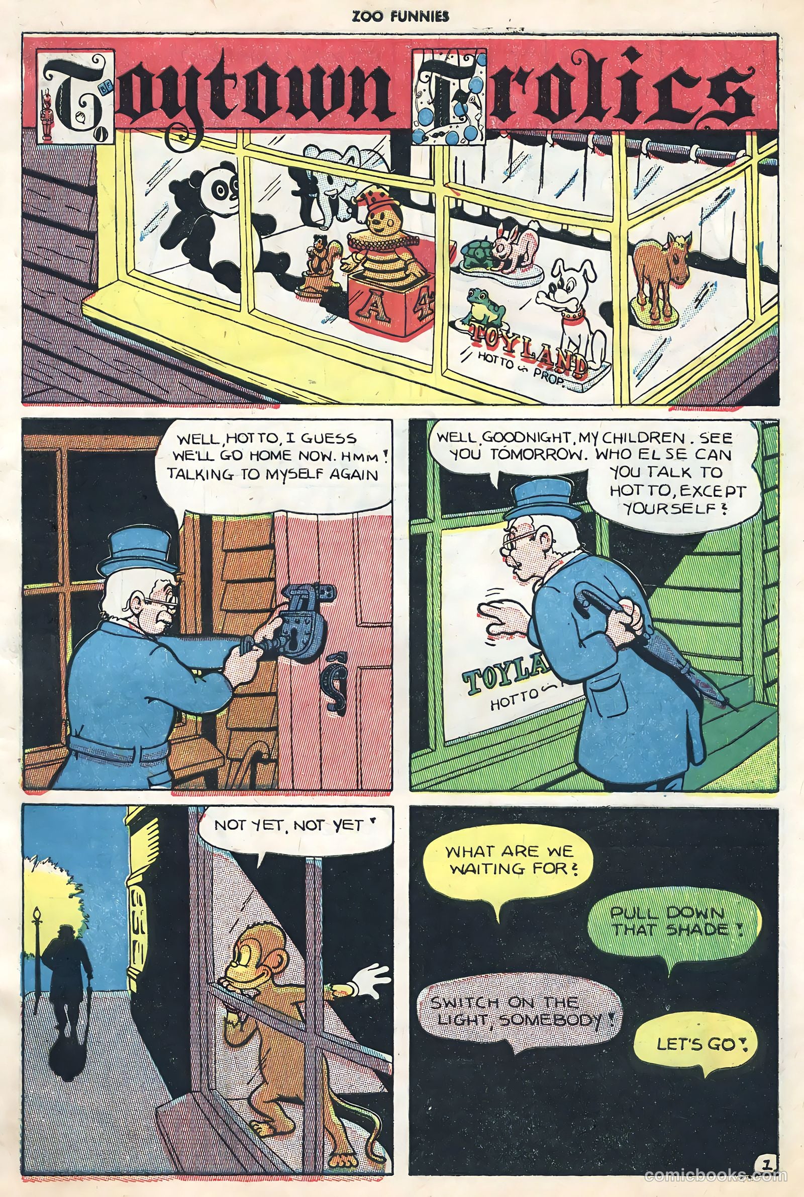 Zoo Funnies v1 #6 — page 3 of 52