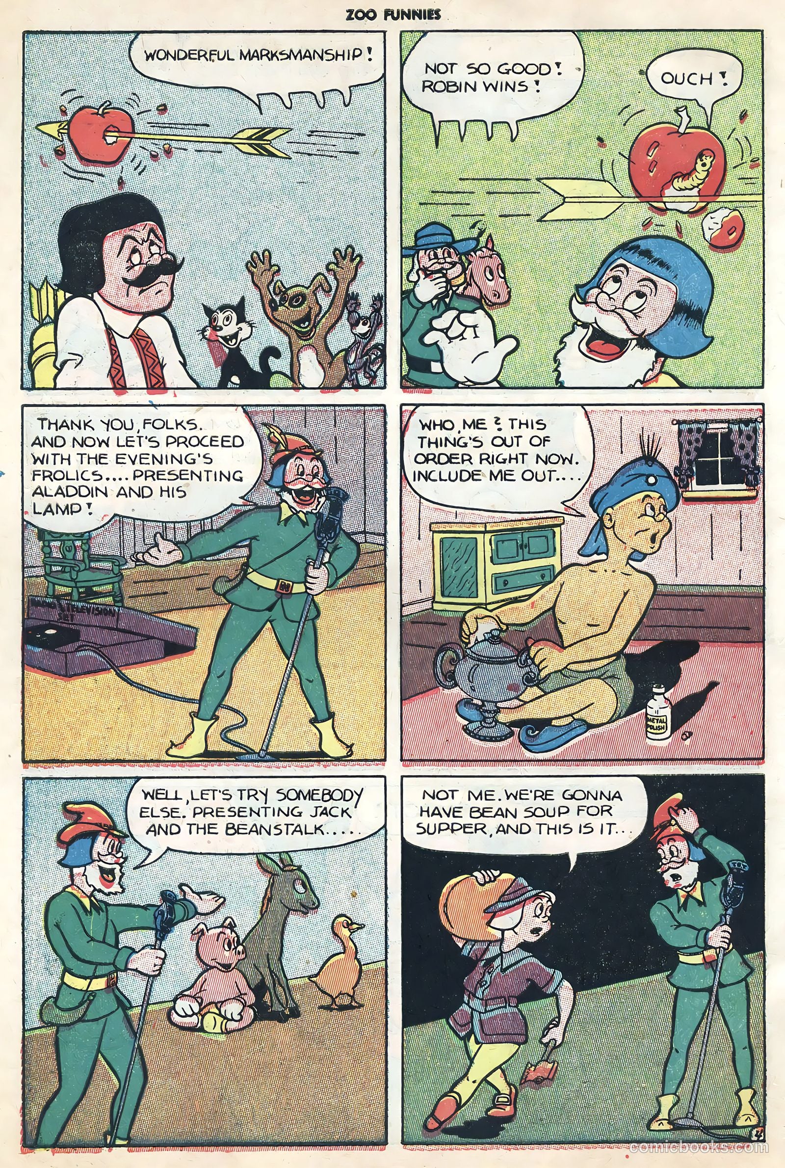Zoo Funnies v1 #6 — page 6 of 52