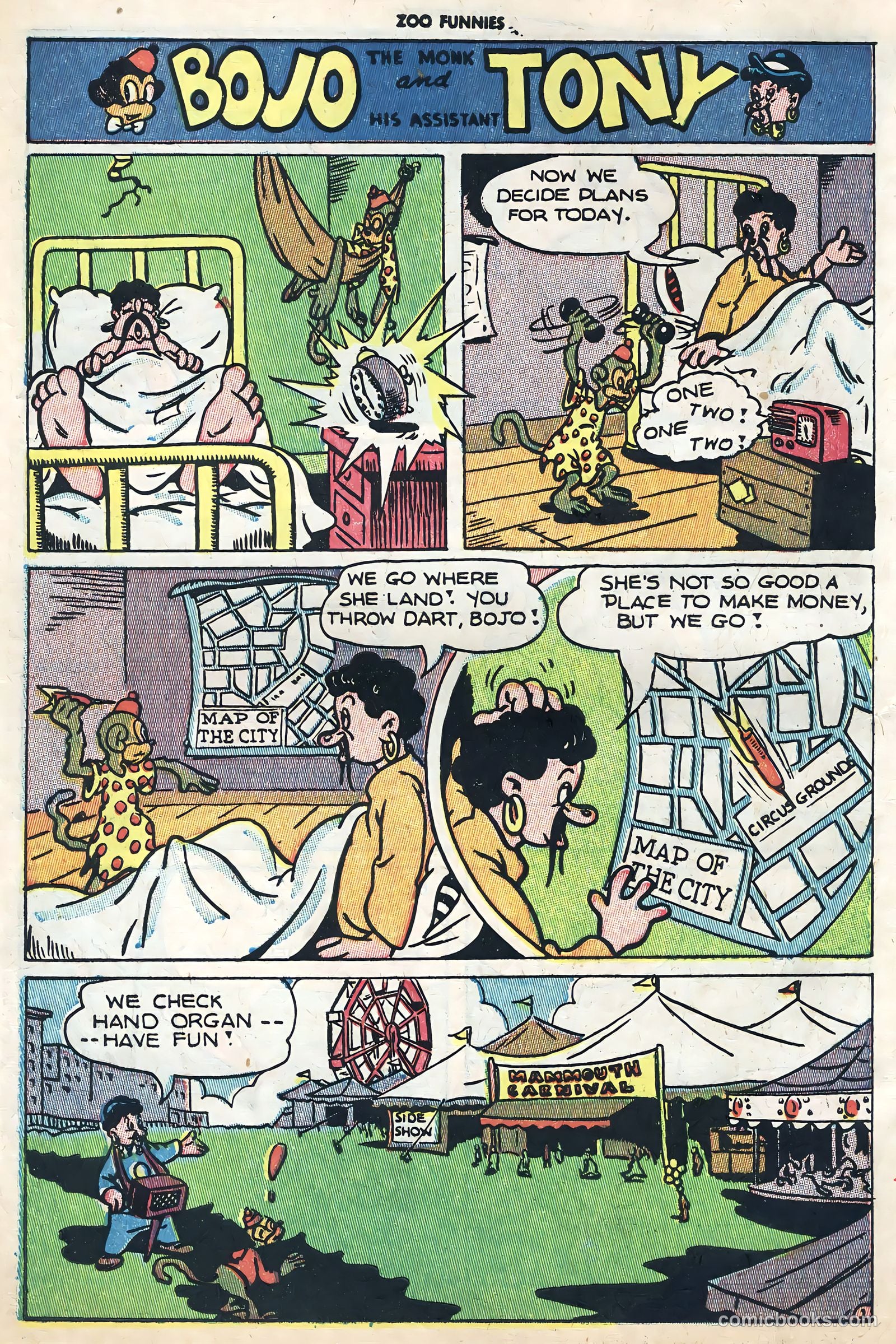 Zoo Funnies v1 #6 — page 10 of 52