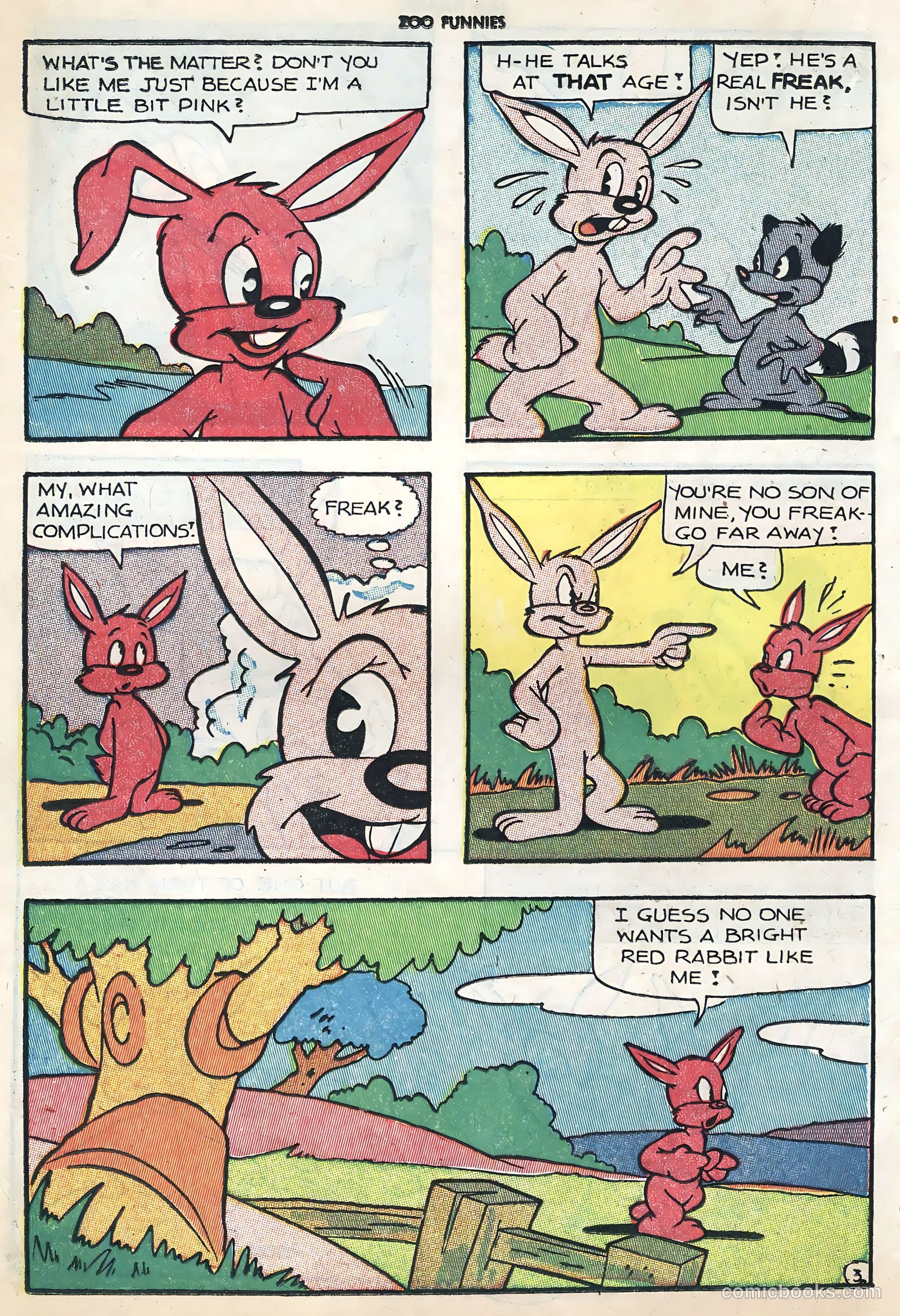 Zoo Funnies v1 #6 — page 20 of 52