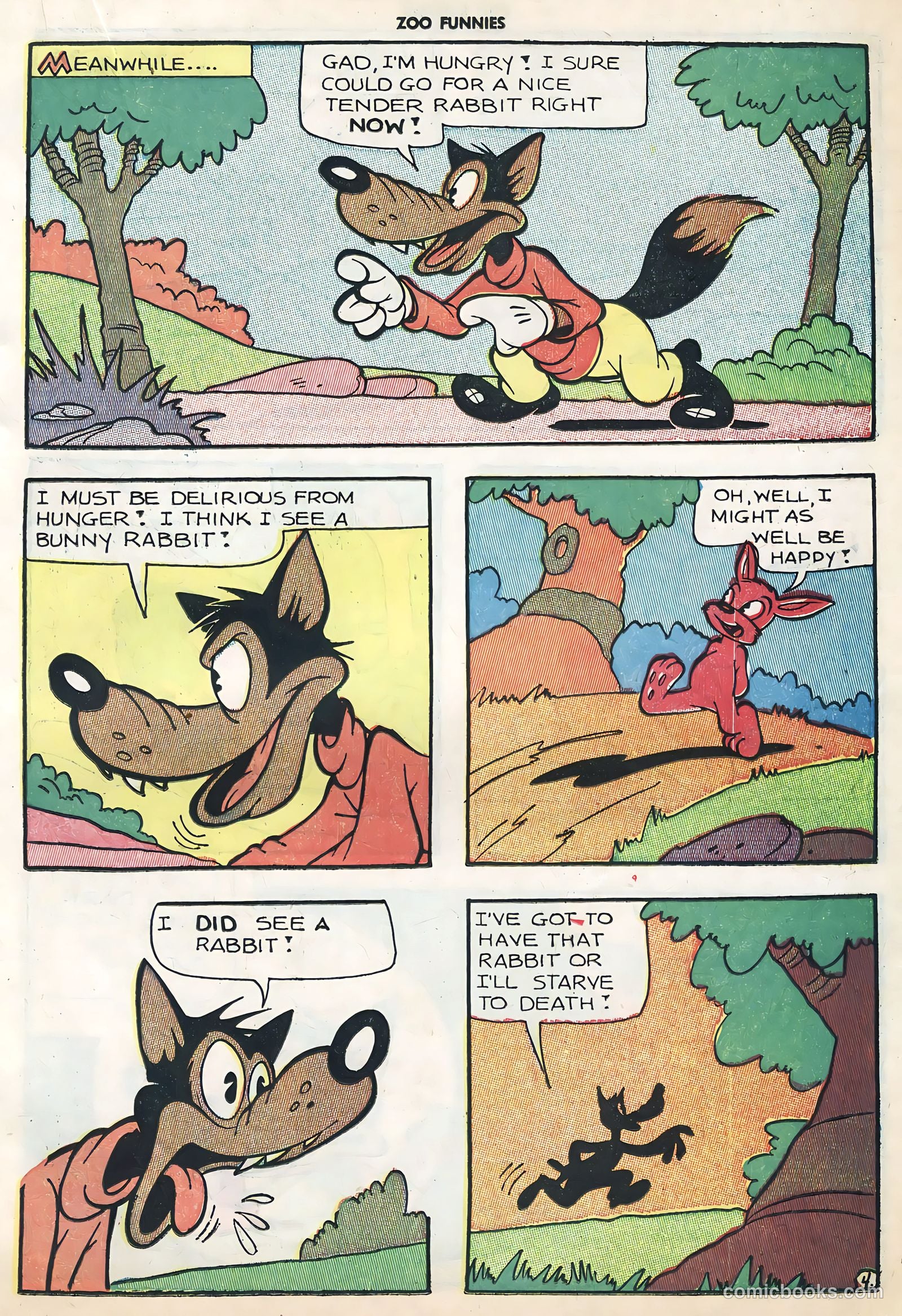 Zoo Funnies v1 #6 — page 21 of 52