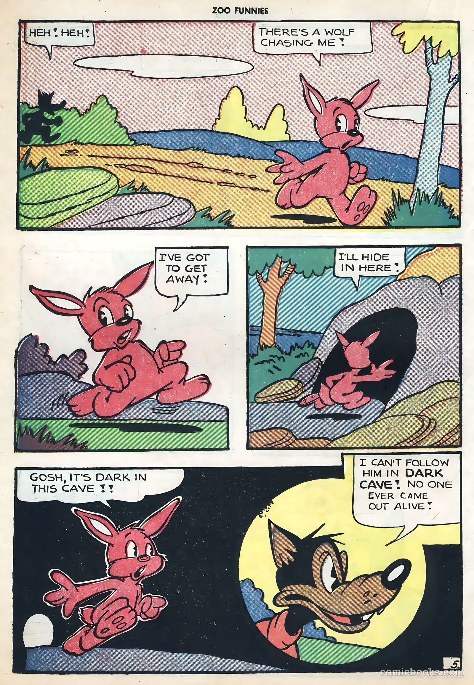 Zoo Funnies v1 #6 — page 22 of 52