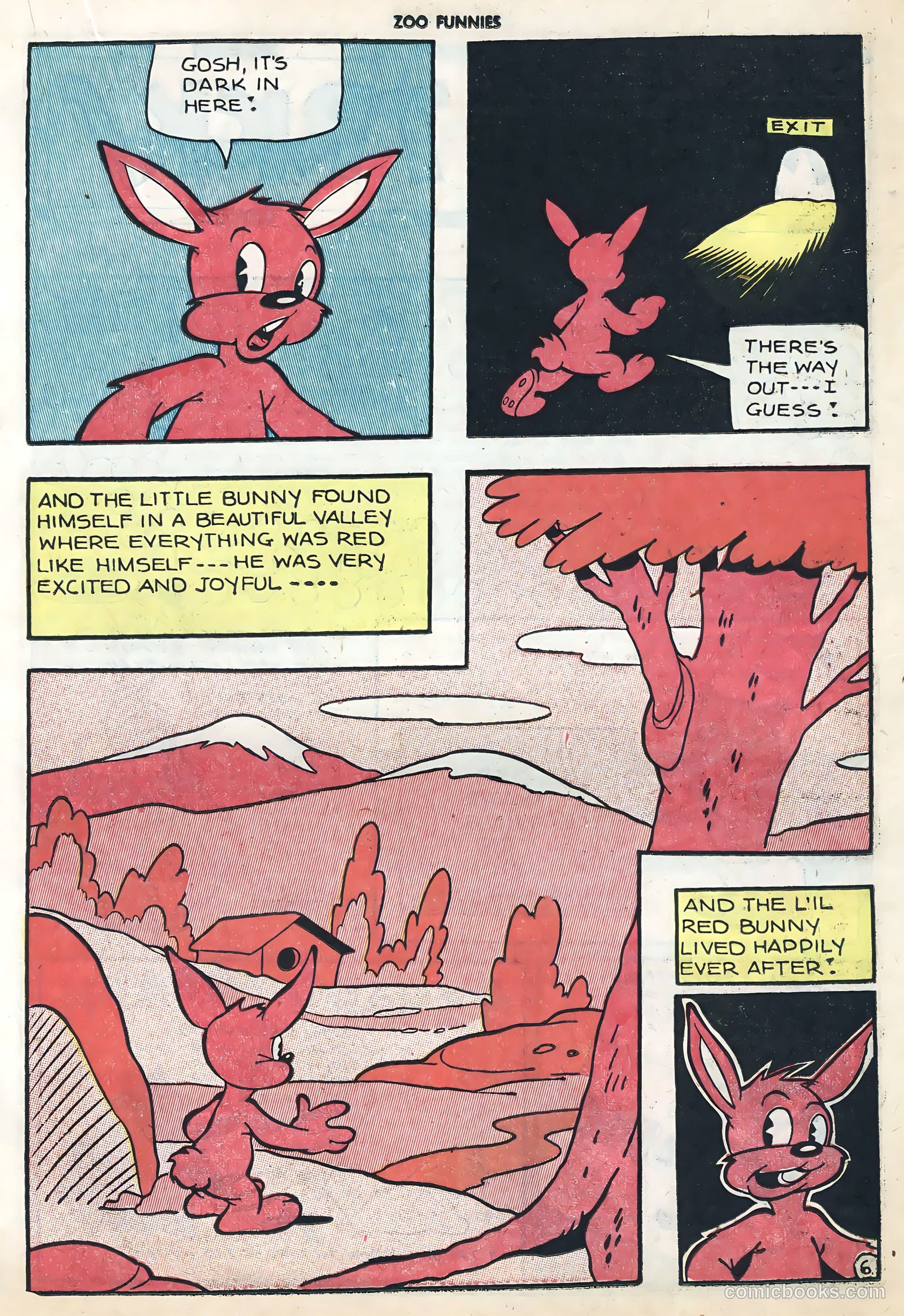 Zoo Funnies v1 #6 — page 23 of 52