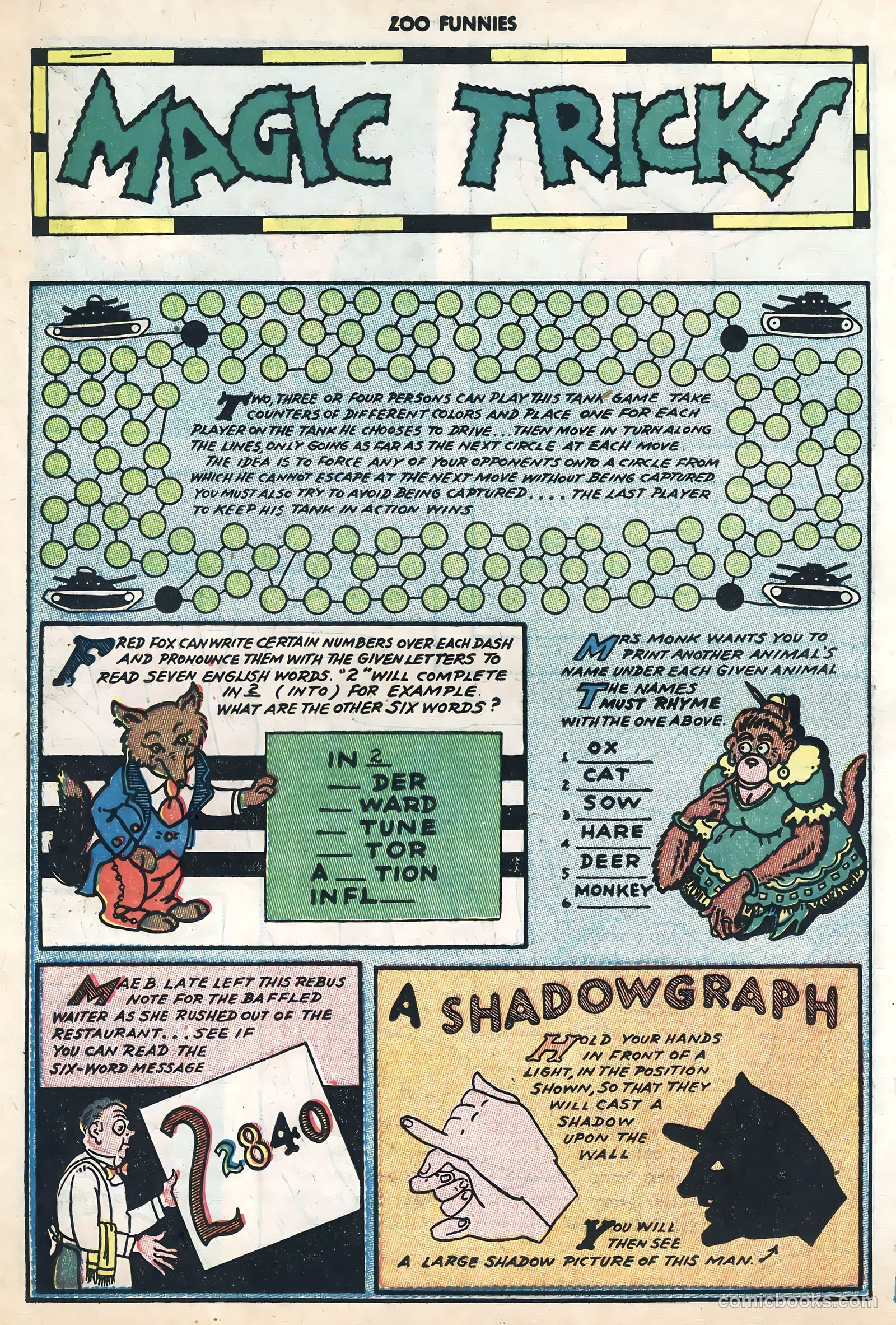 Zoo Funnies v1 #6 — page 24 of 52
