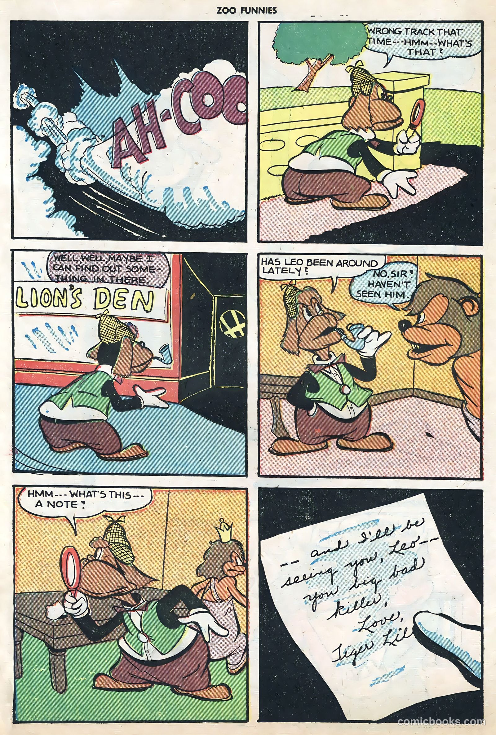 Zoo Funnies v1 #6 — page 31 of 52
