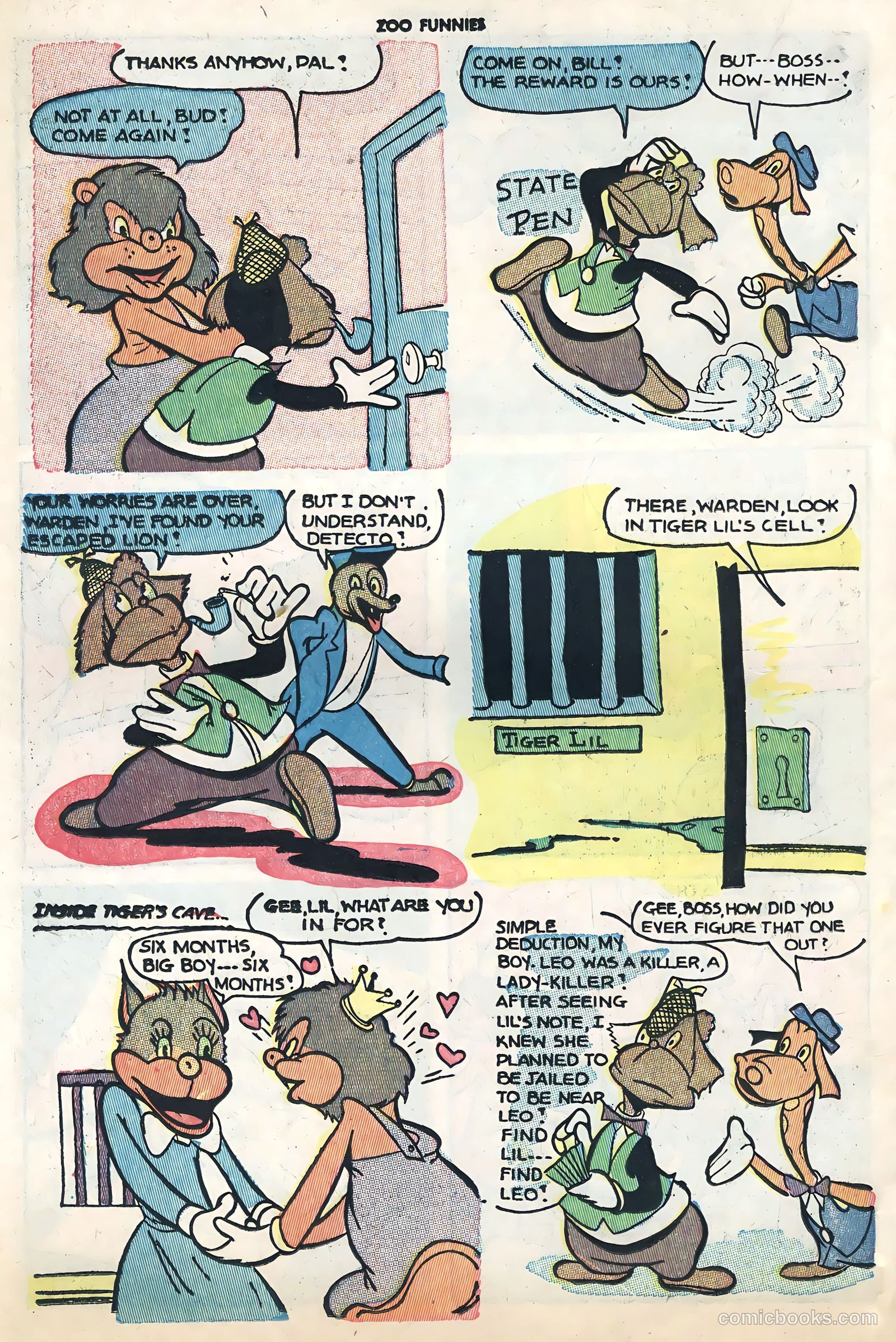Zoo Funnies v1 #6 — page 32 of 52