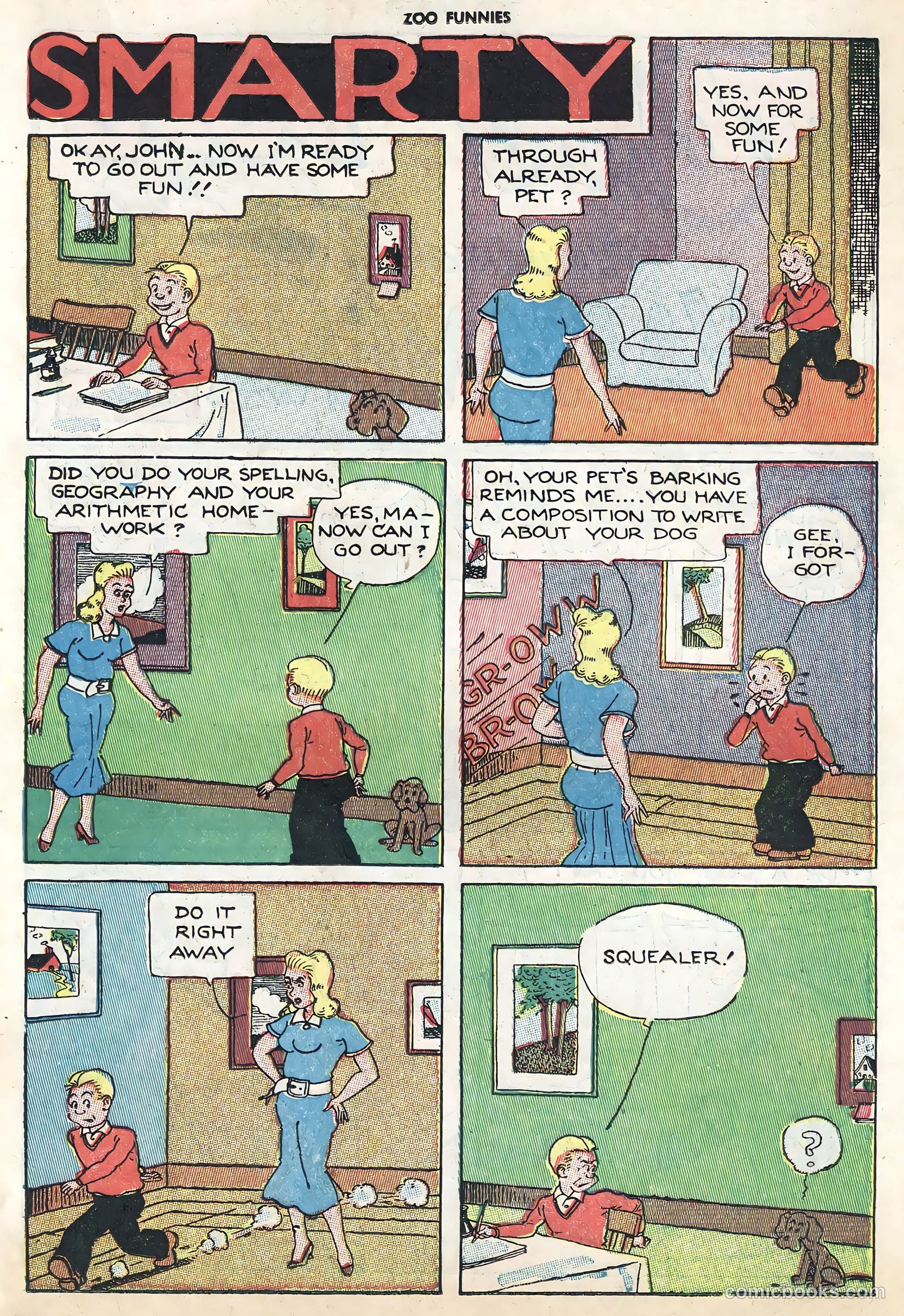 Zoo Funnies v1 #6 — page 33 of 52