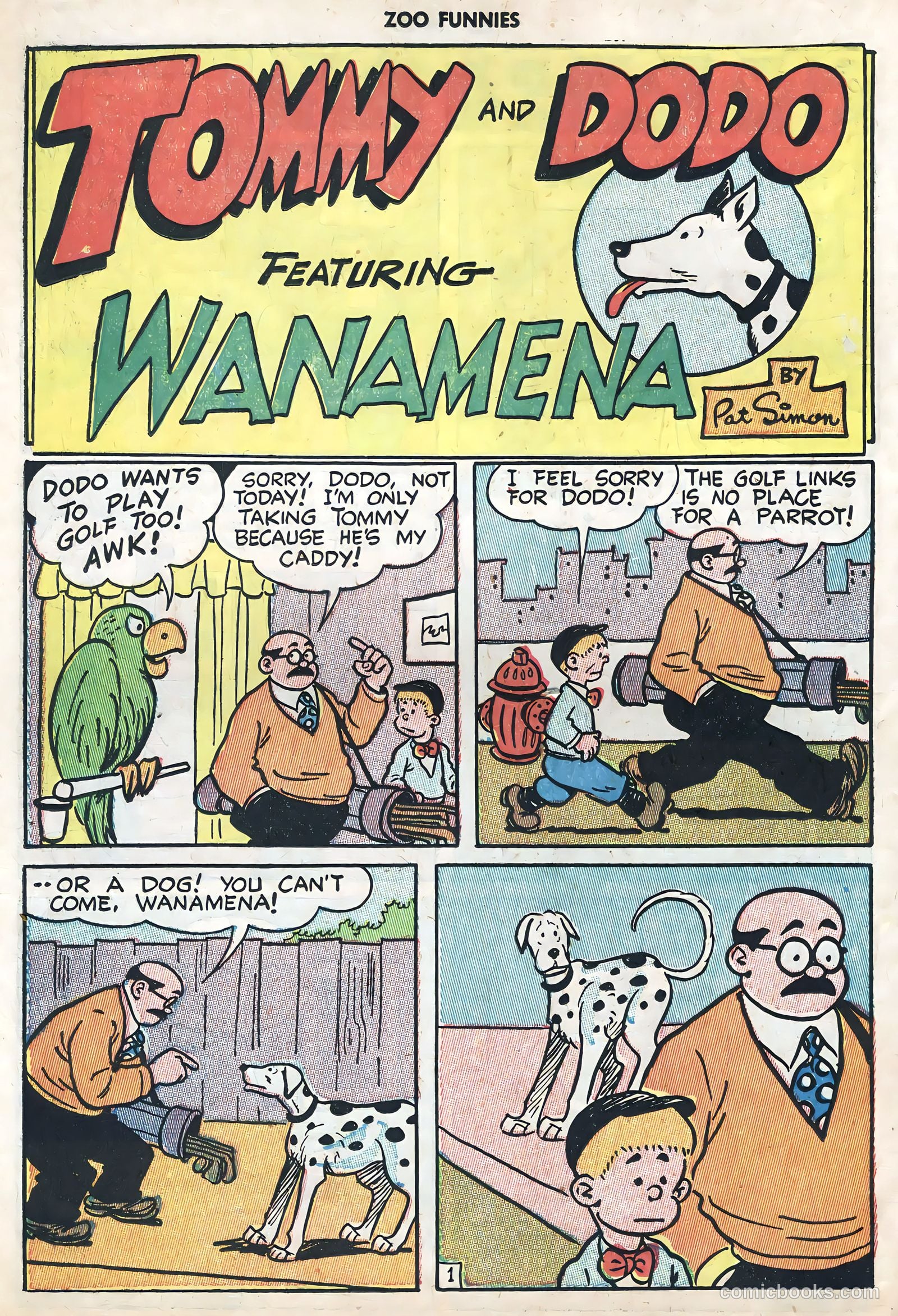 Zoo Funnies v1 #6 — page 34 of 52