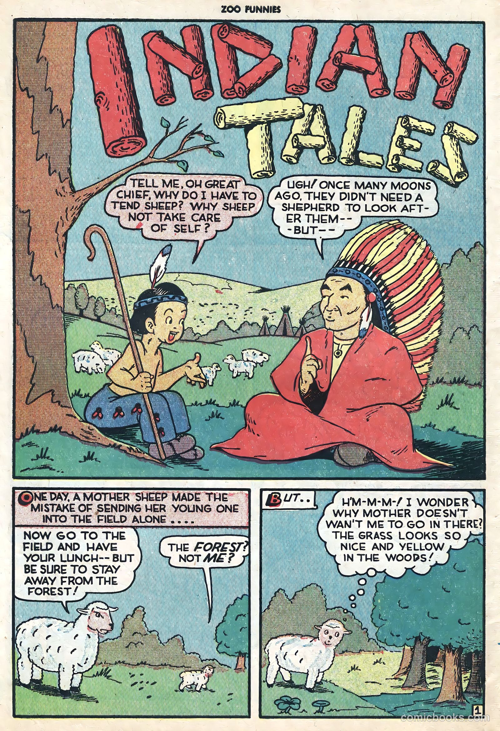 Zoo Funnies v1 #6 — page 48 of 52