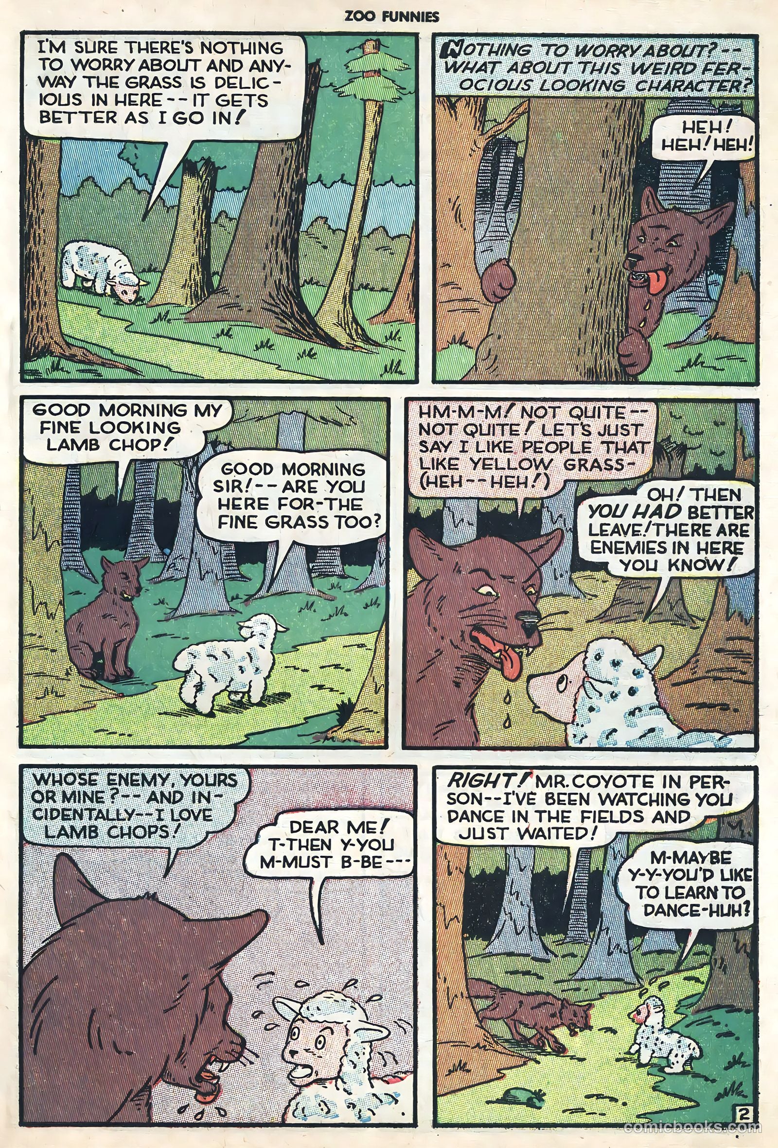 Zoo Funnies v1 #6 — page 49 of 52