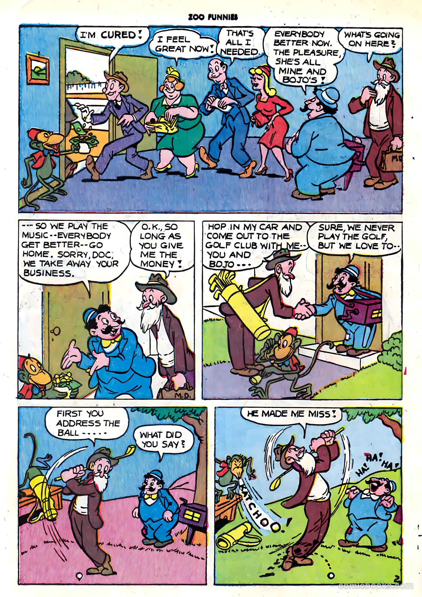 Zoo Funnies v1 #7 — page 4 of 52