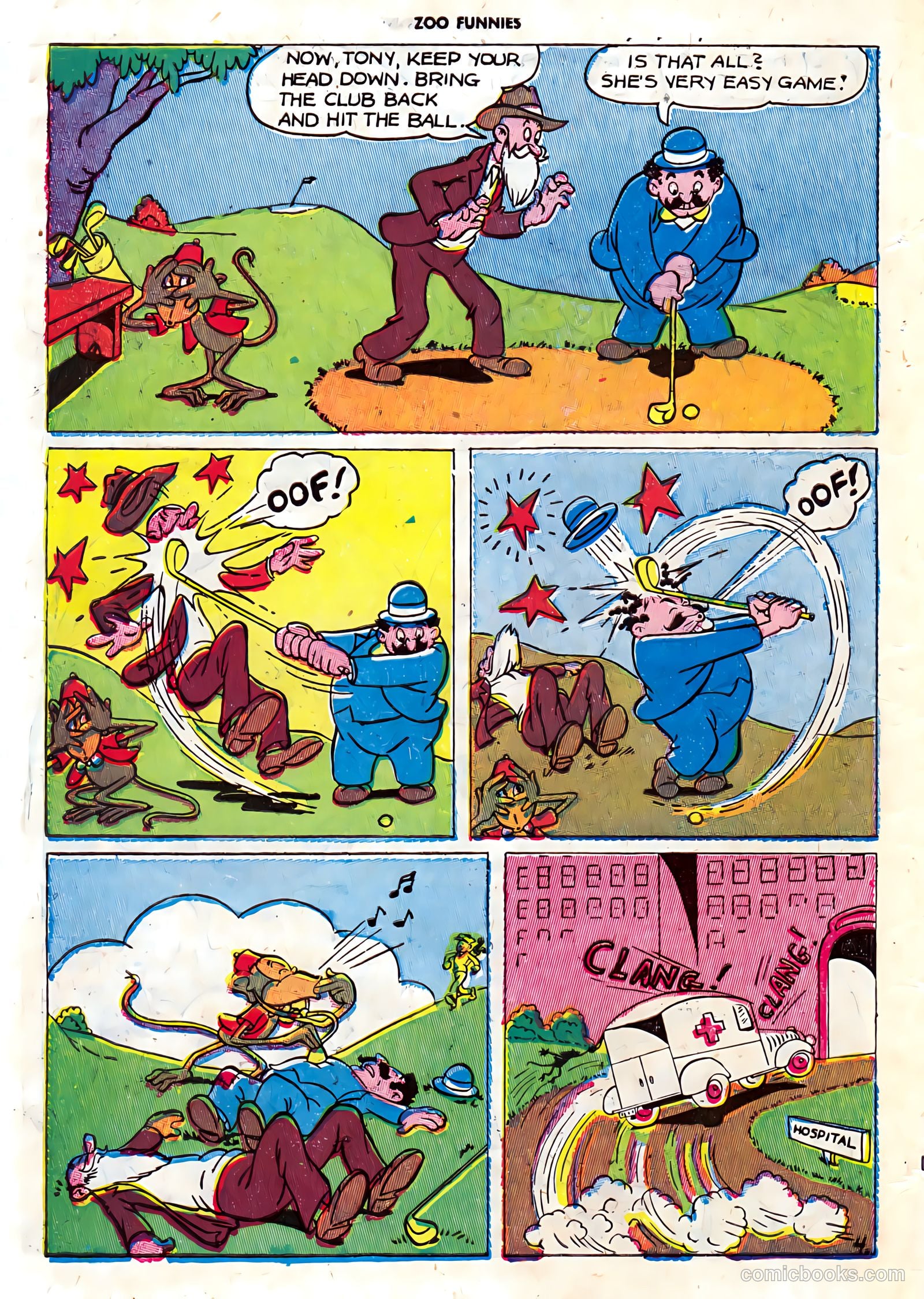 Zoo Funnies v1 #7 — page 6 of 52
