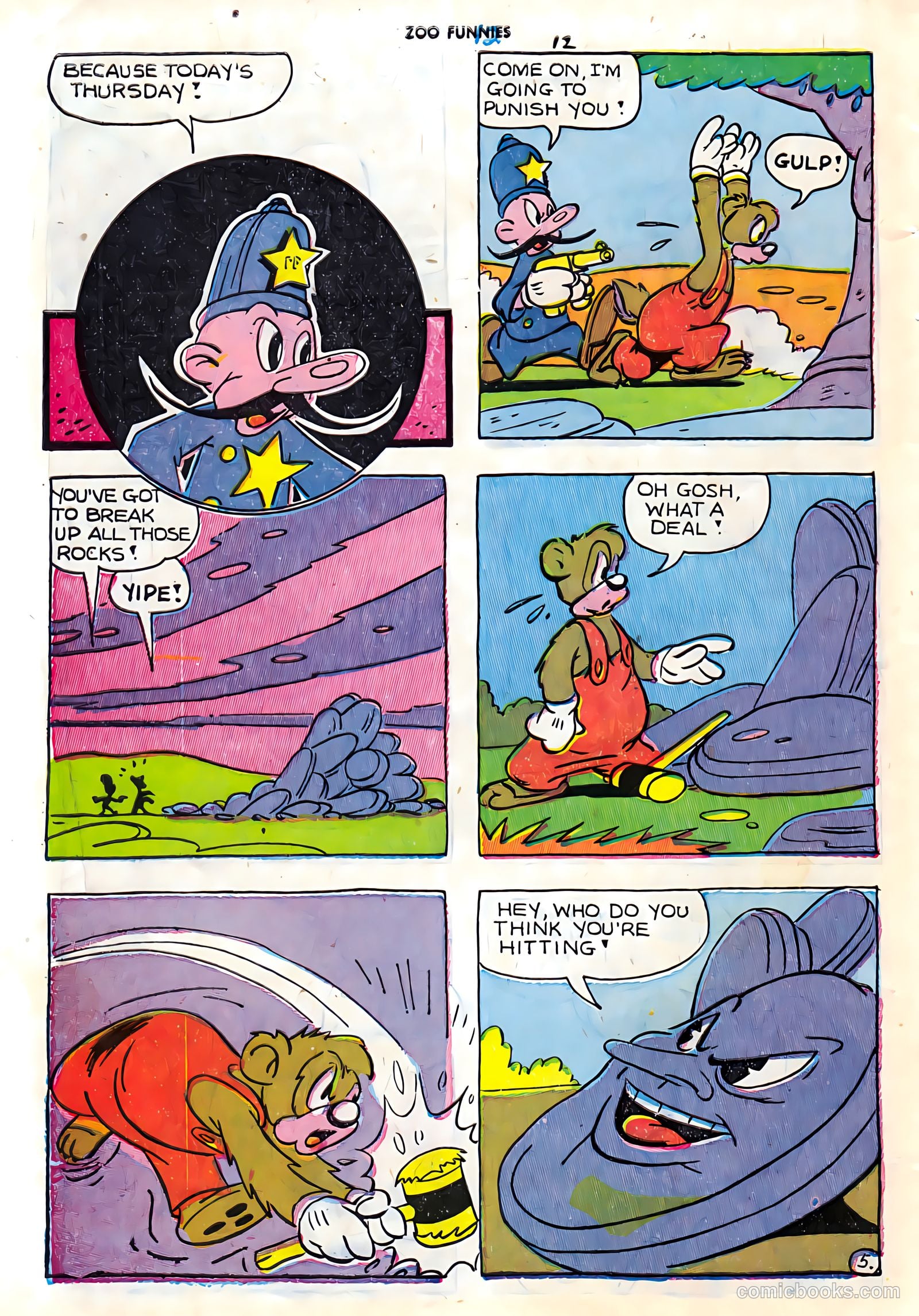 Zoo Funnies v1 #7 — page 14 of 52