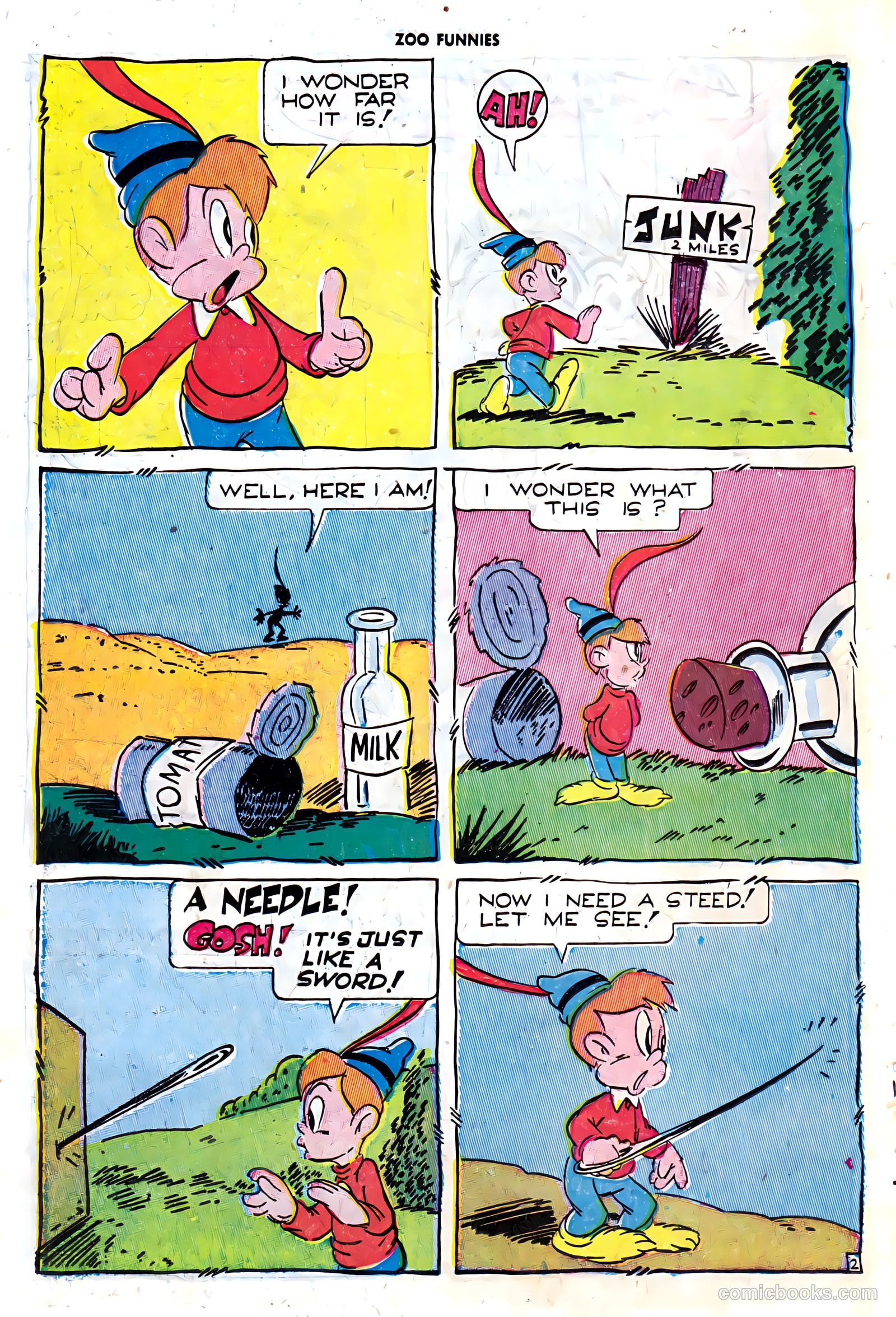 Zoo Funnies v1 #7 — page 18 of 52