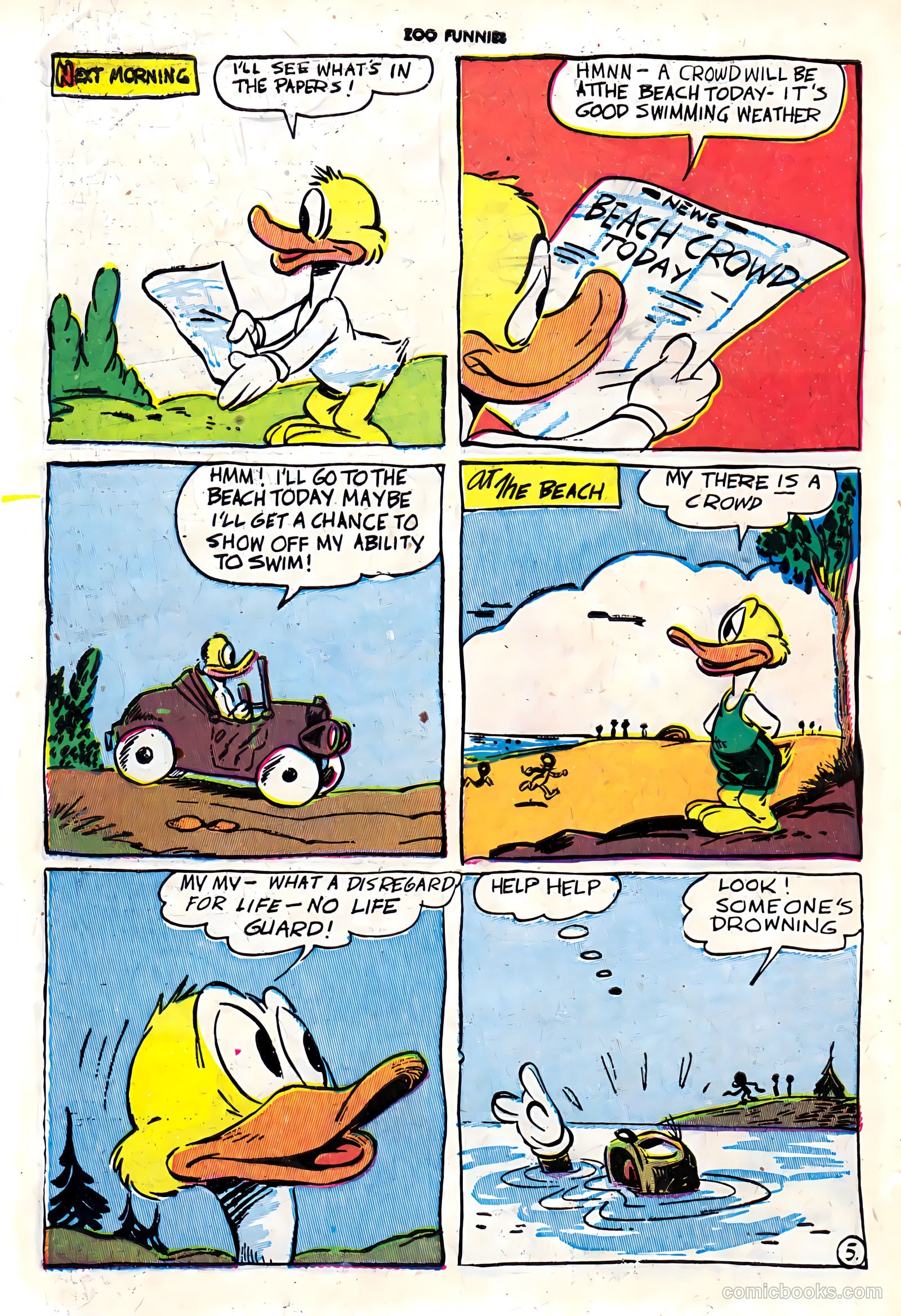 Zoo Funnies v1 #7 — page 48 of 52