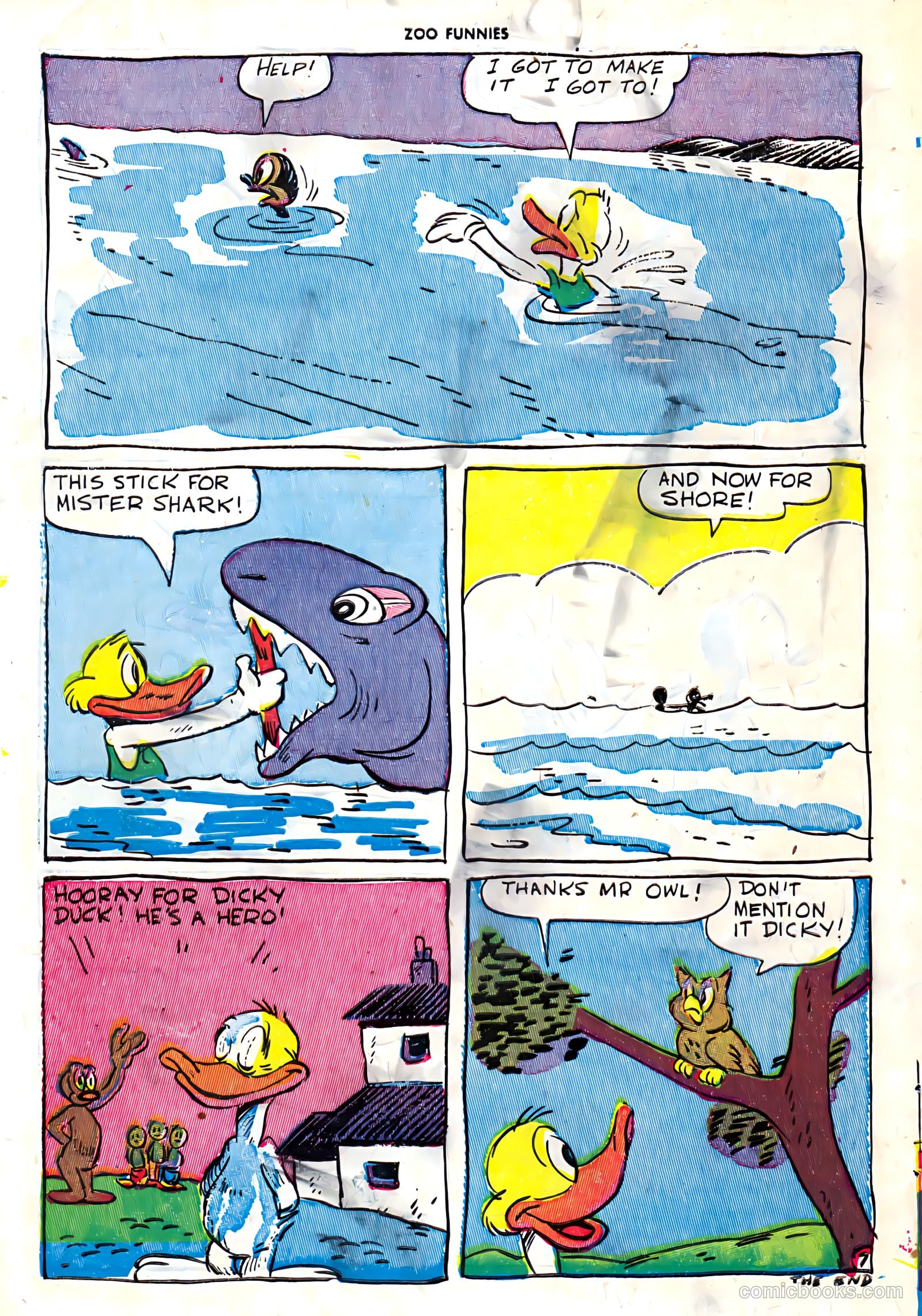 Zoo Funnies v1 #7 — page 50 of 52